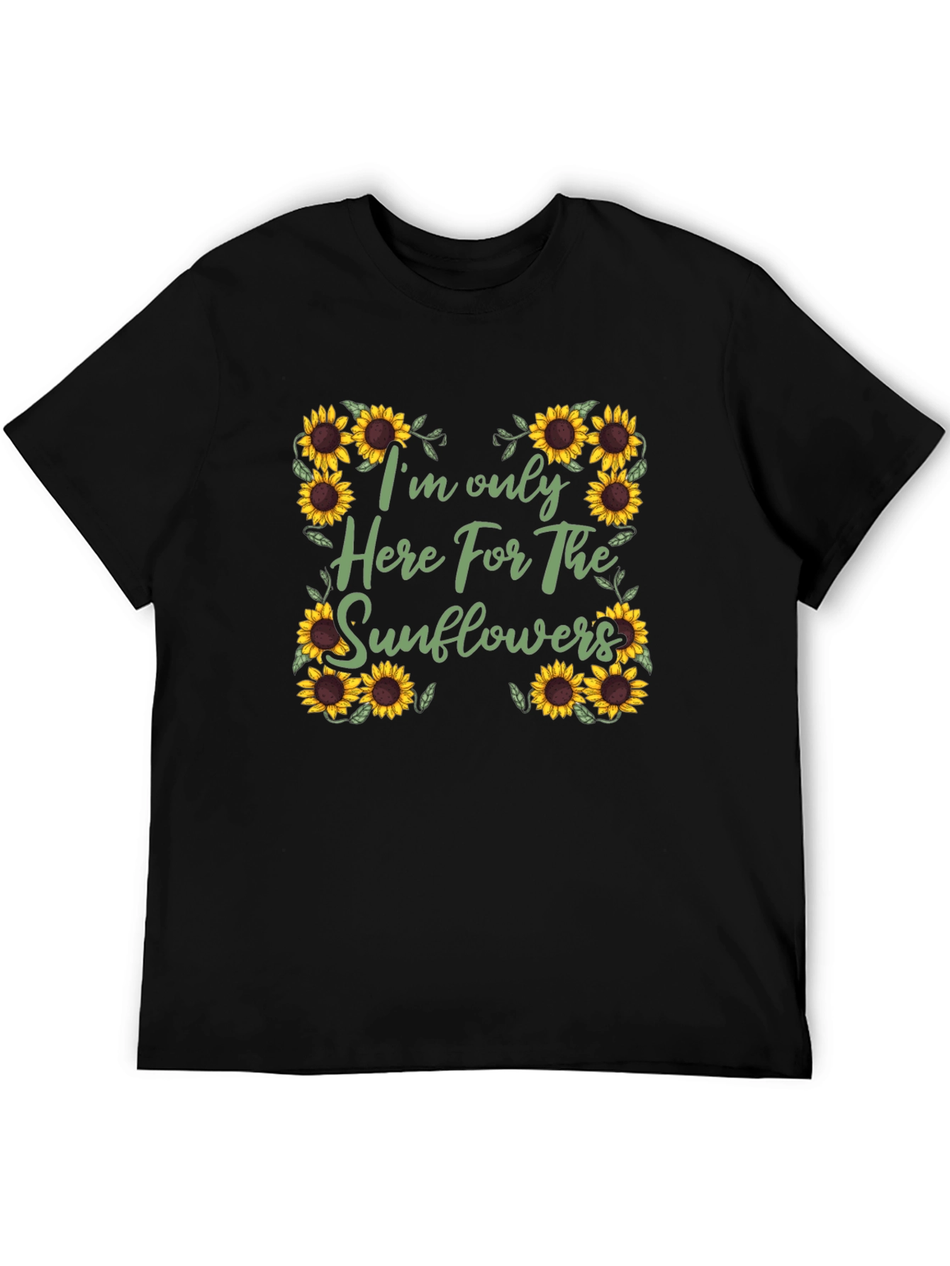 Sunflower Lover Graphic T-Shirt