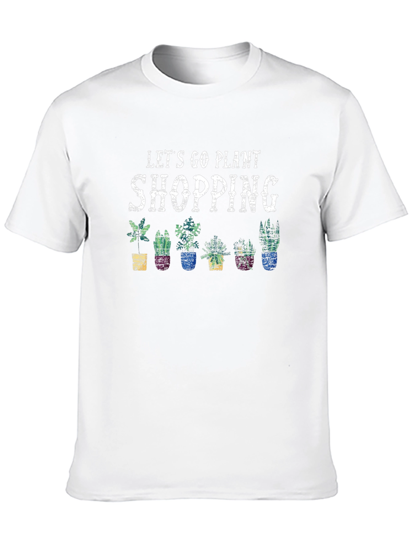 Plant Shopping T-Shirt - Fun Gardener Tee