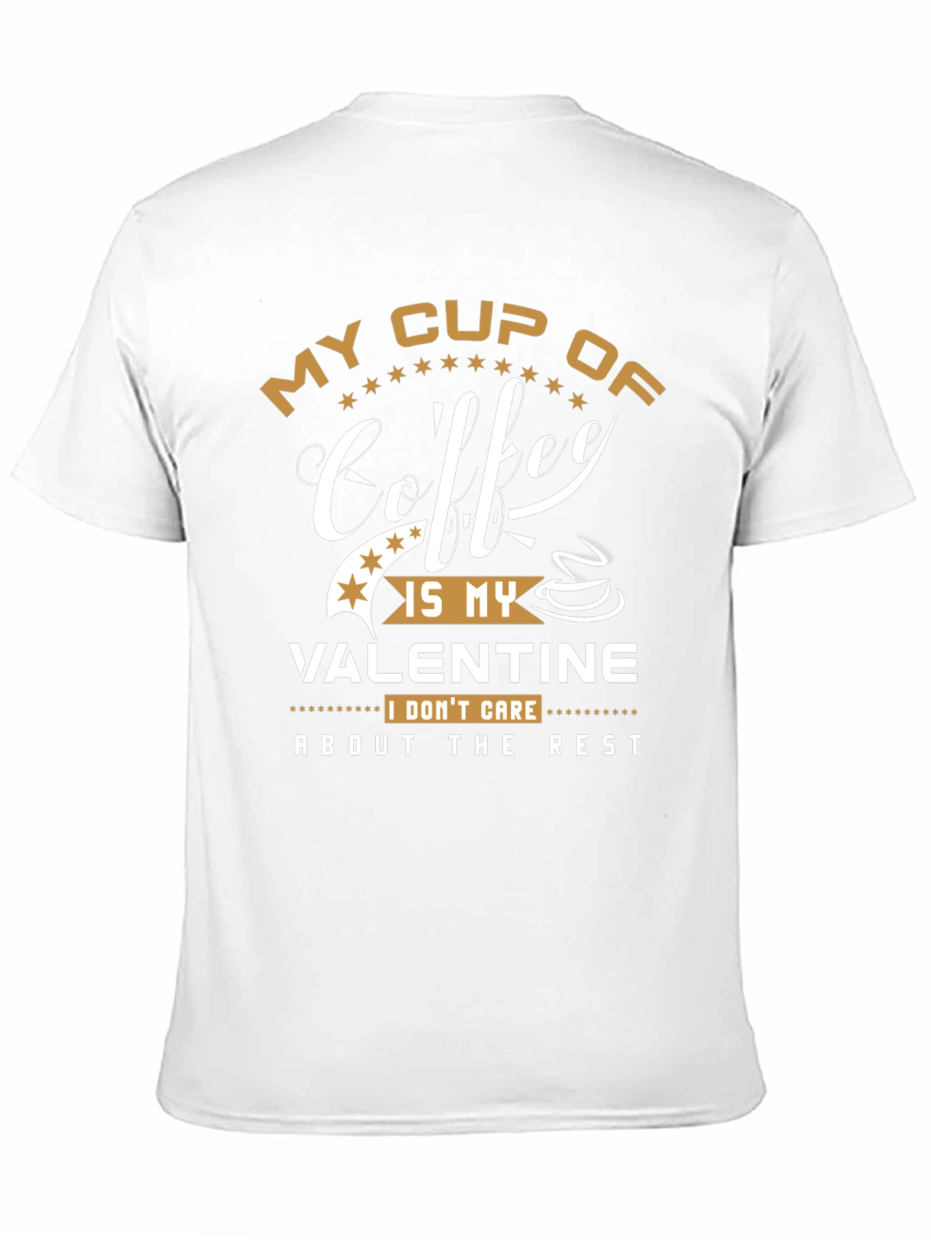 Coffee Valentines Day T-Shirt - Funny Graphic Tee