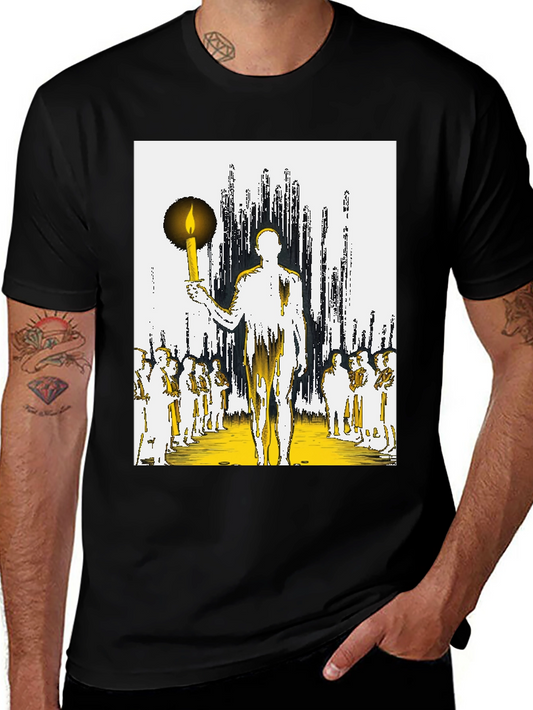 Enlightened Graphic Tee - Black