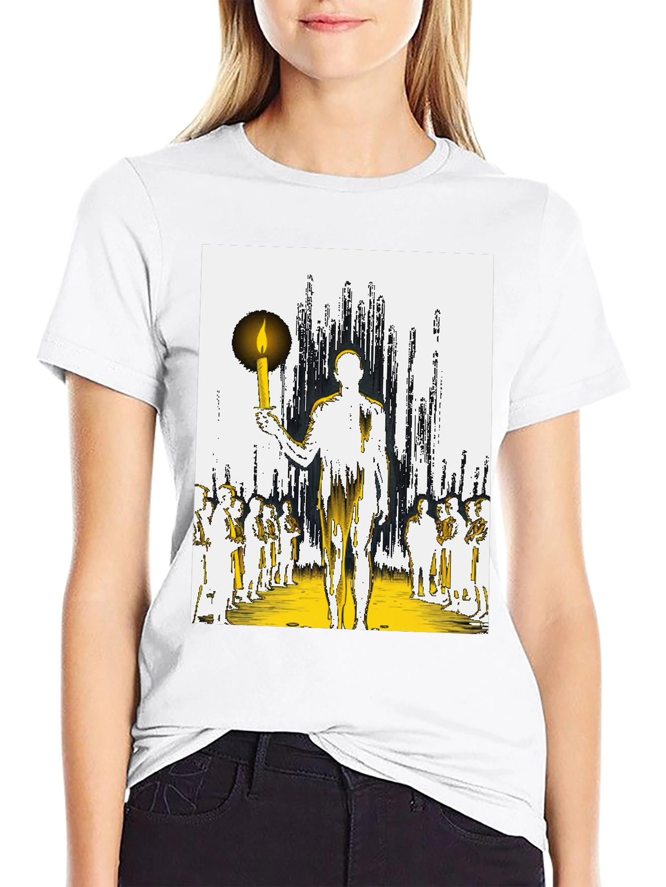 Enlightened Graphic Tee - Black