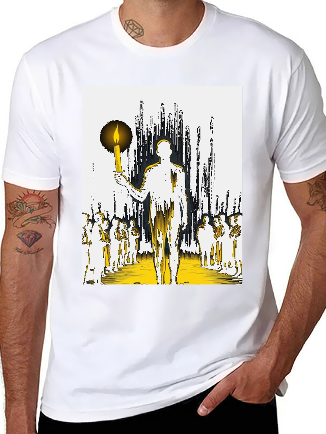 Enlightened Graphic Tee - Black
