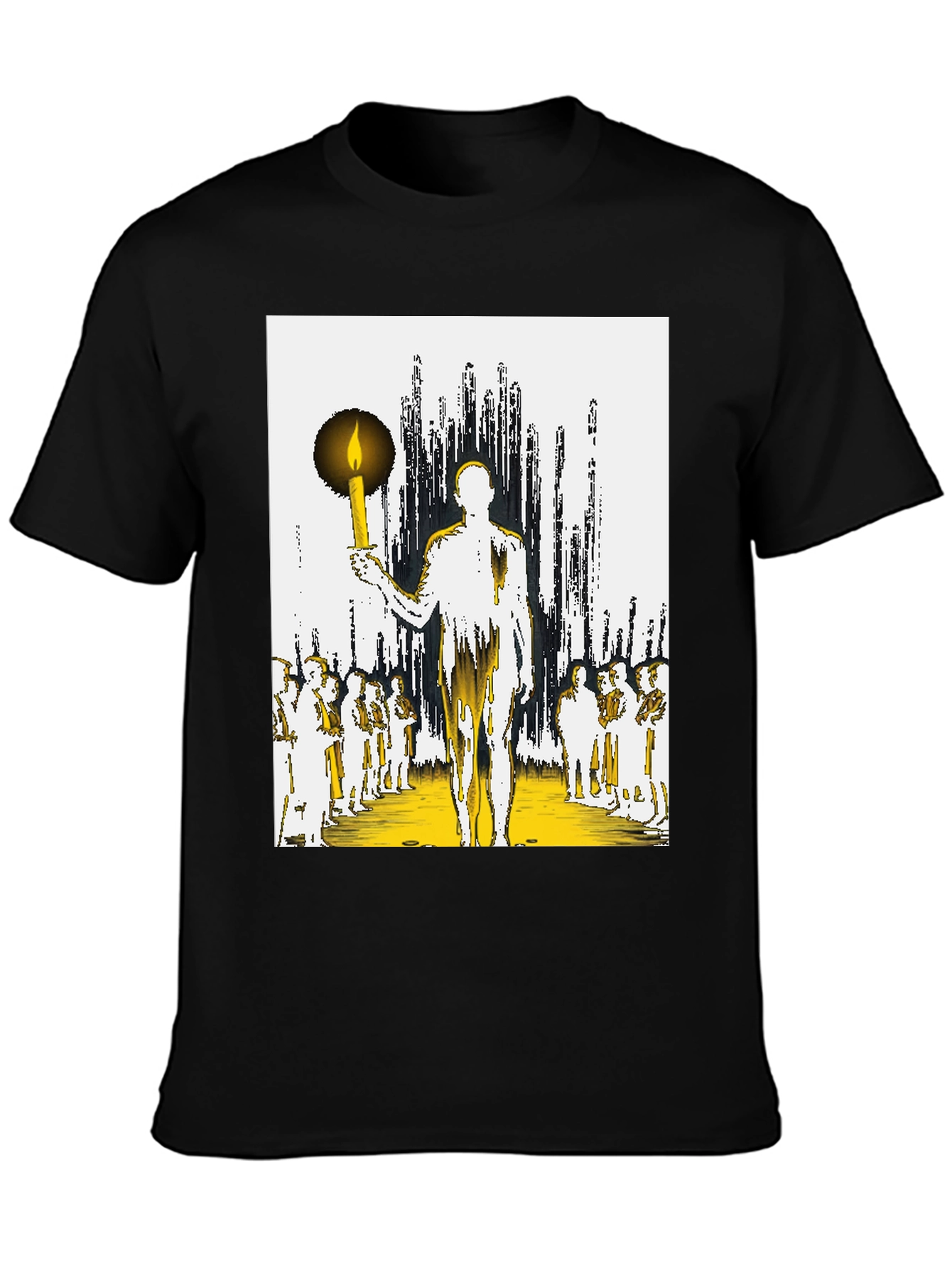 Enlightened Graphic Tee - Black