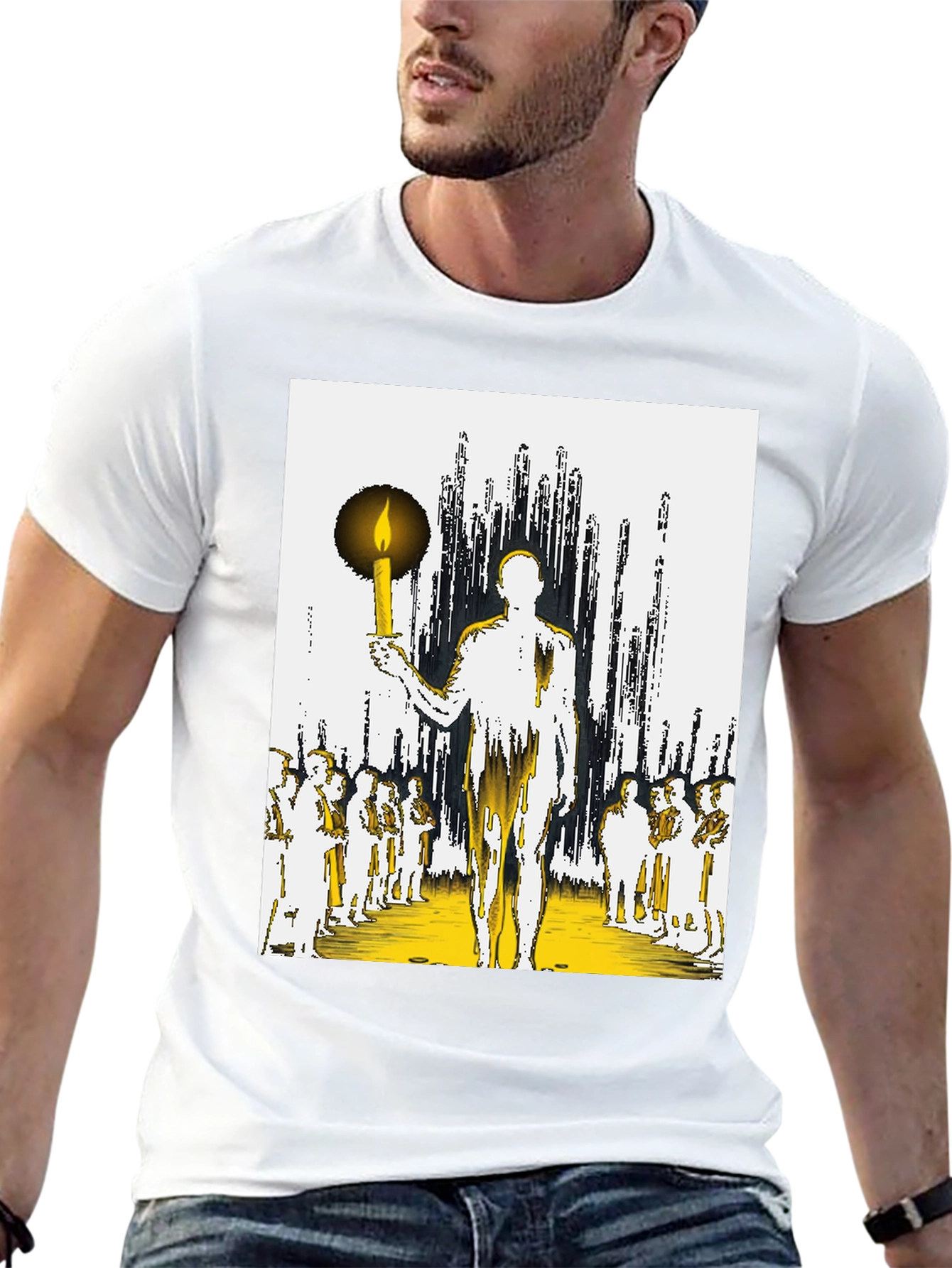 Enlightened Graphic Tee - Black