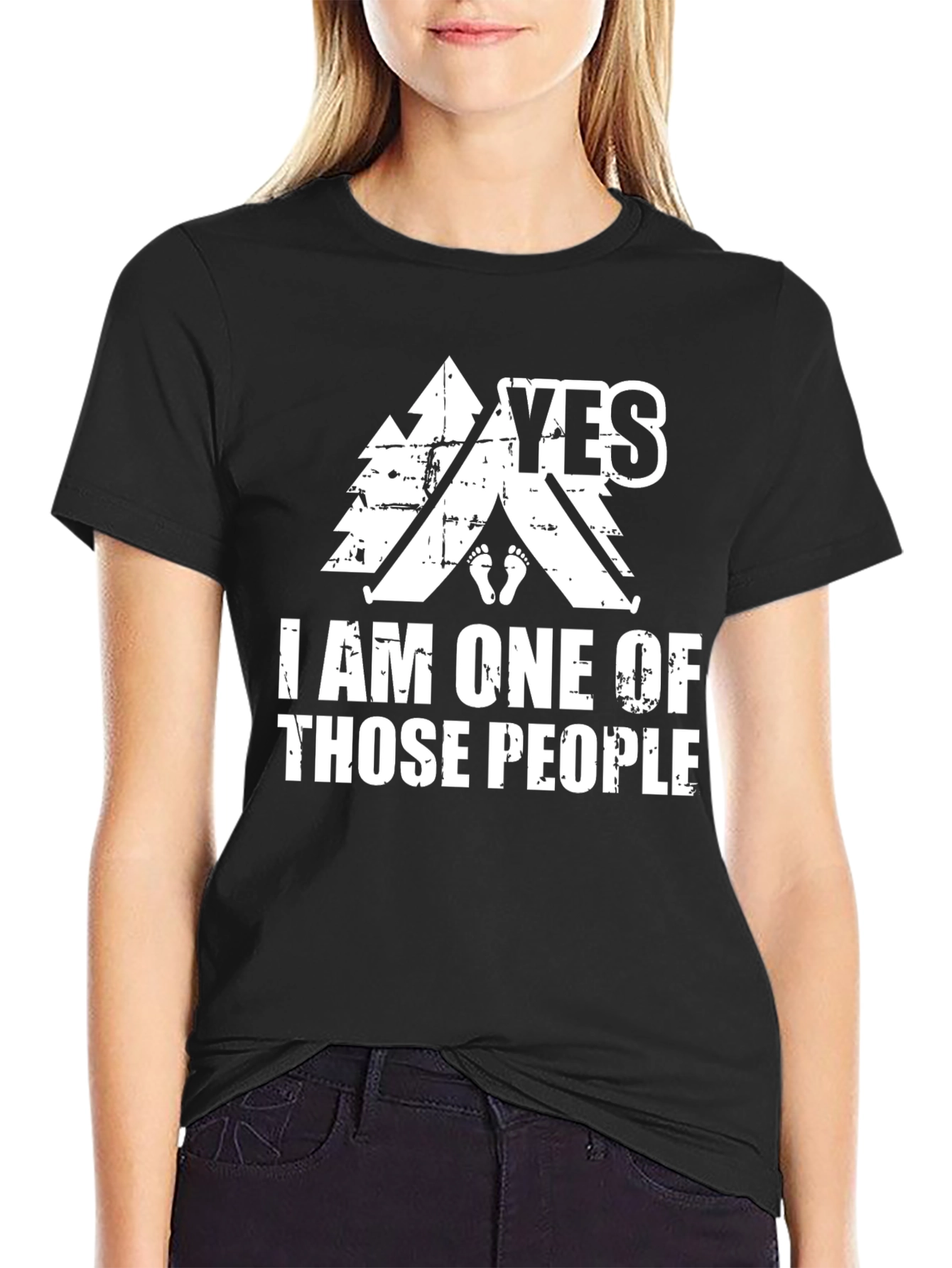 Yes I Am One Of Those People Camping T-Shirt