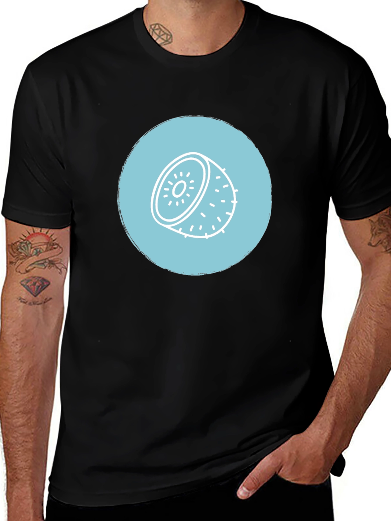Kiwi Graphic T-Shirt - Soft Cotton Blend