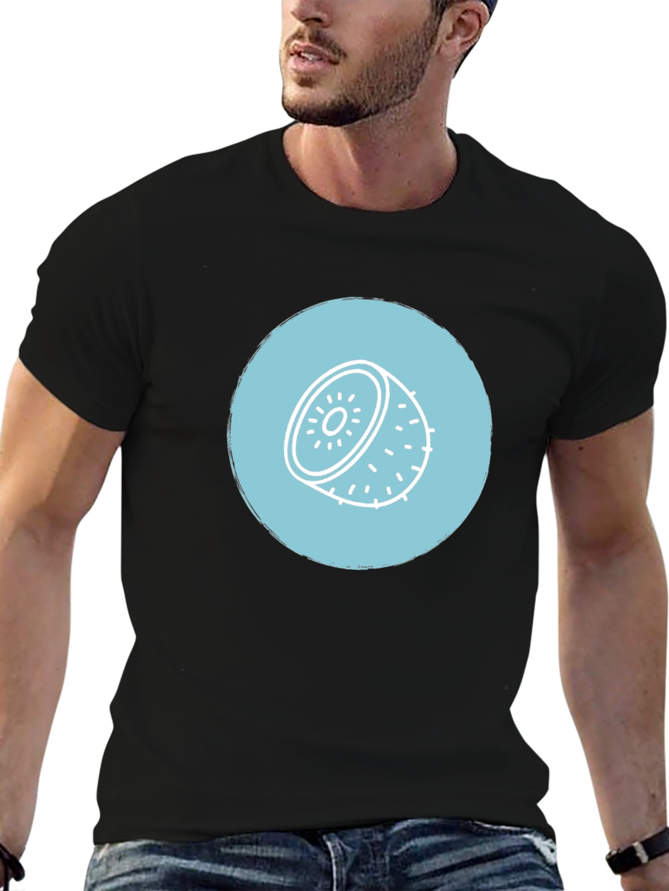 Kiwi Graphic T-Shirt - Soft Cotton Blend