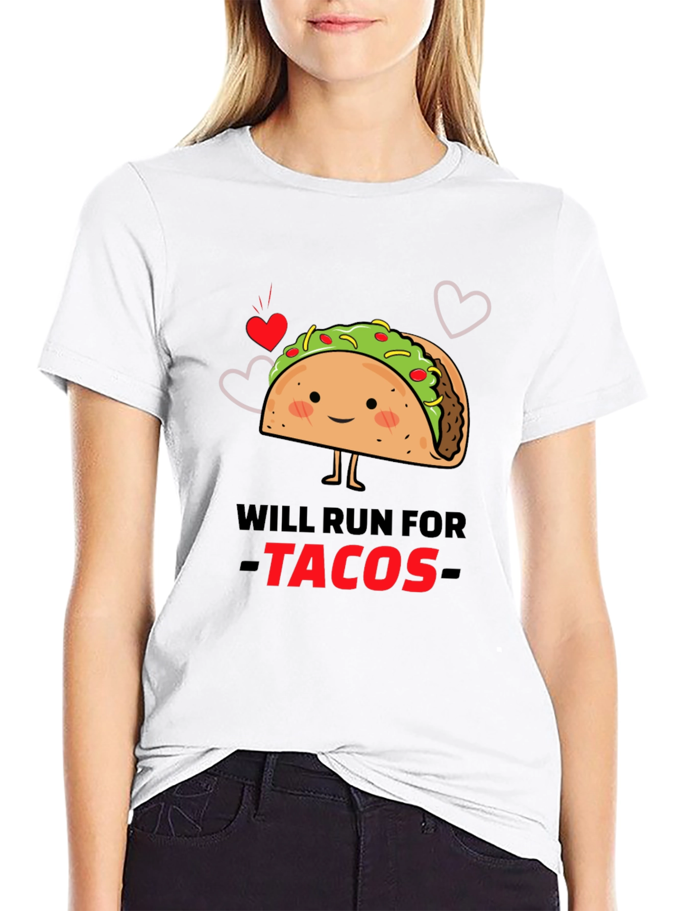 Will Run For Tacos Graphic Tee