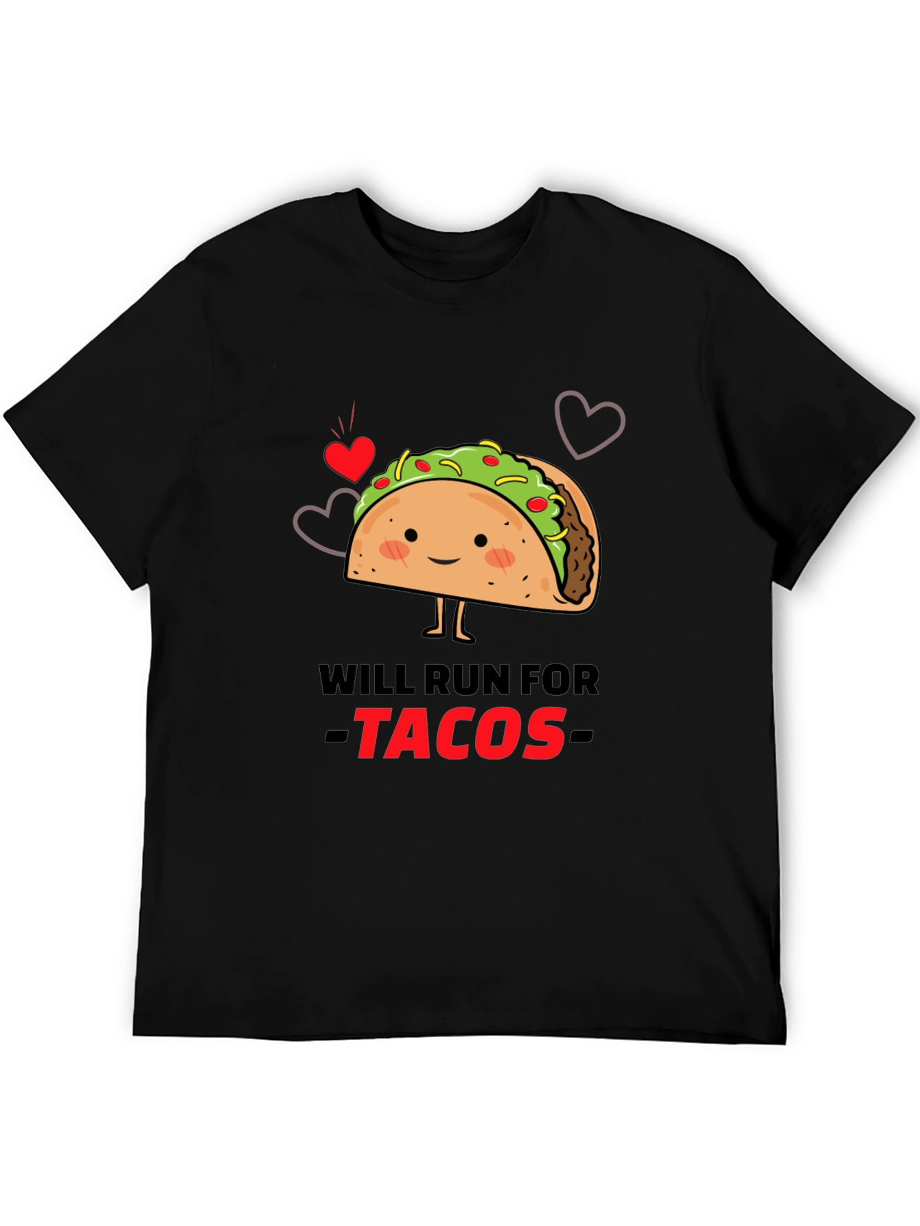 Will Run For Tacos Graphic Tee