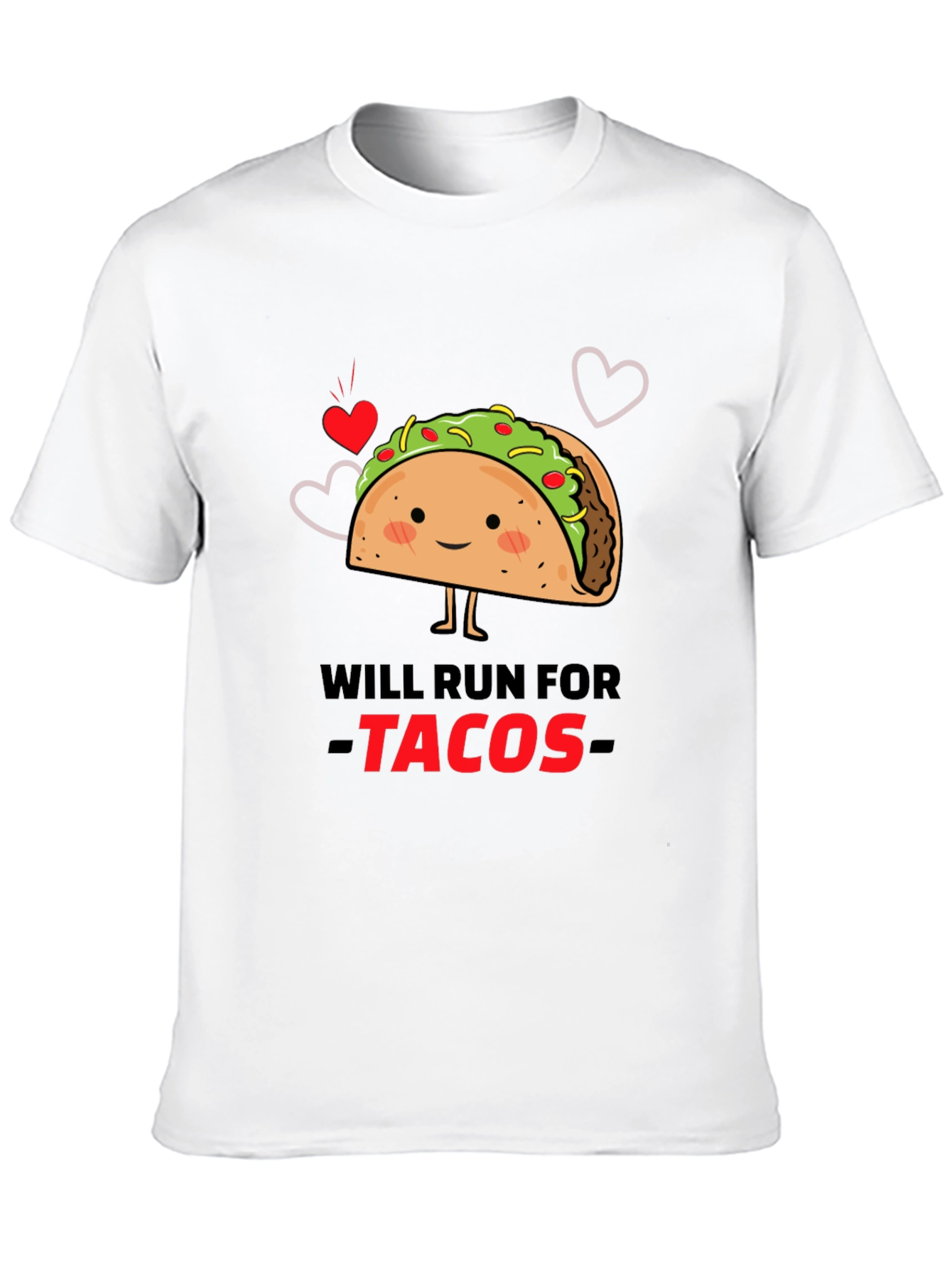 Will Run For Tacos Graphic Tee