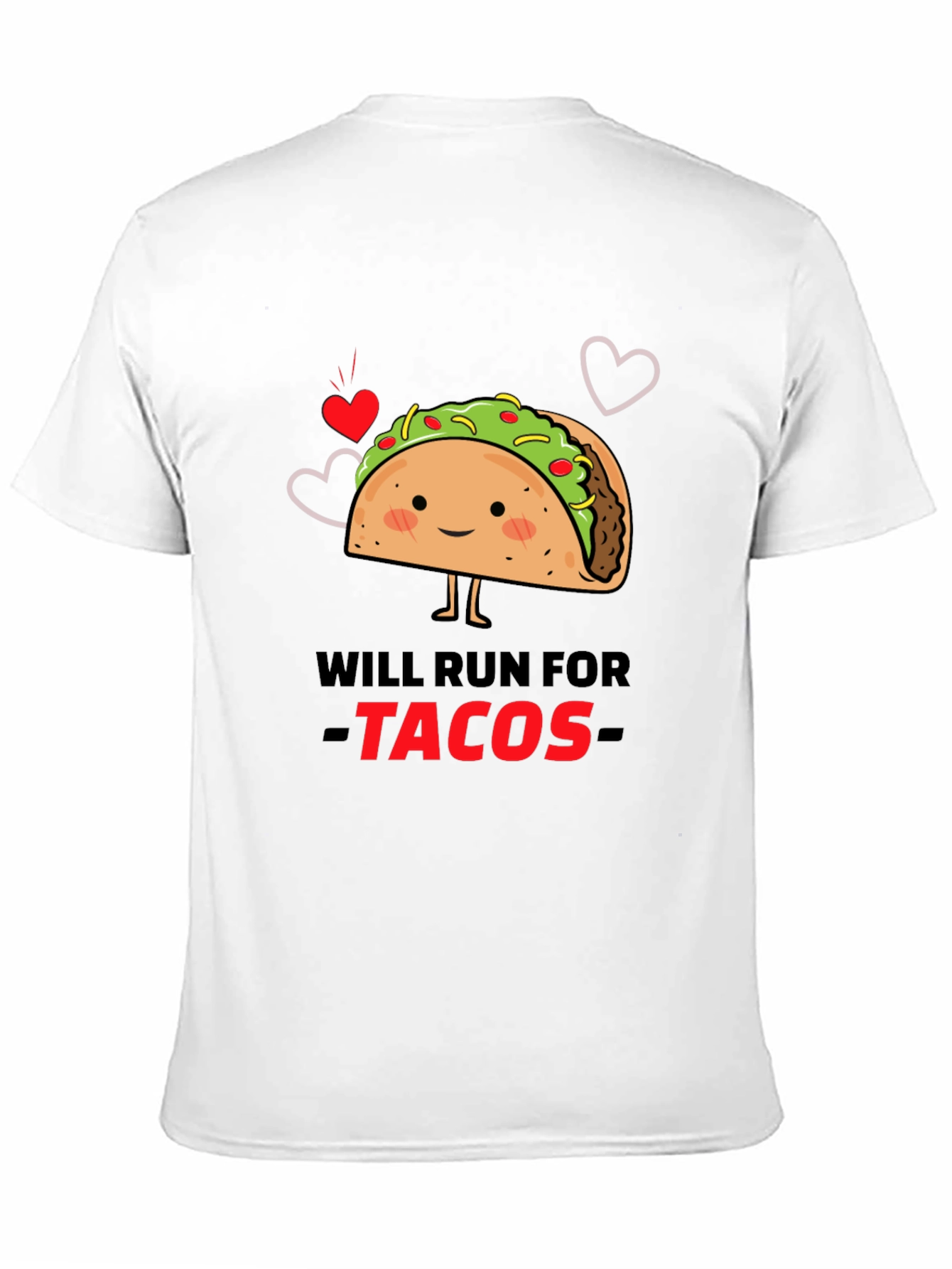 Will Run For Tacos Graphic Tee