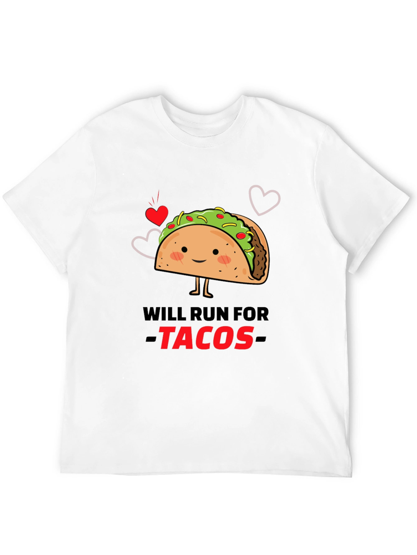 Will Run For Tacos Graphic Tee