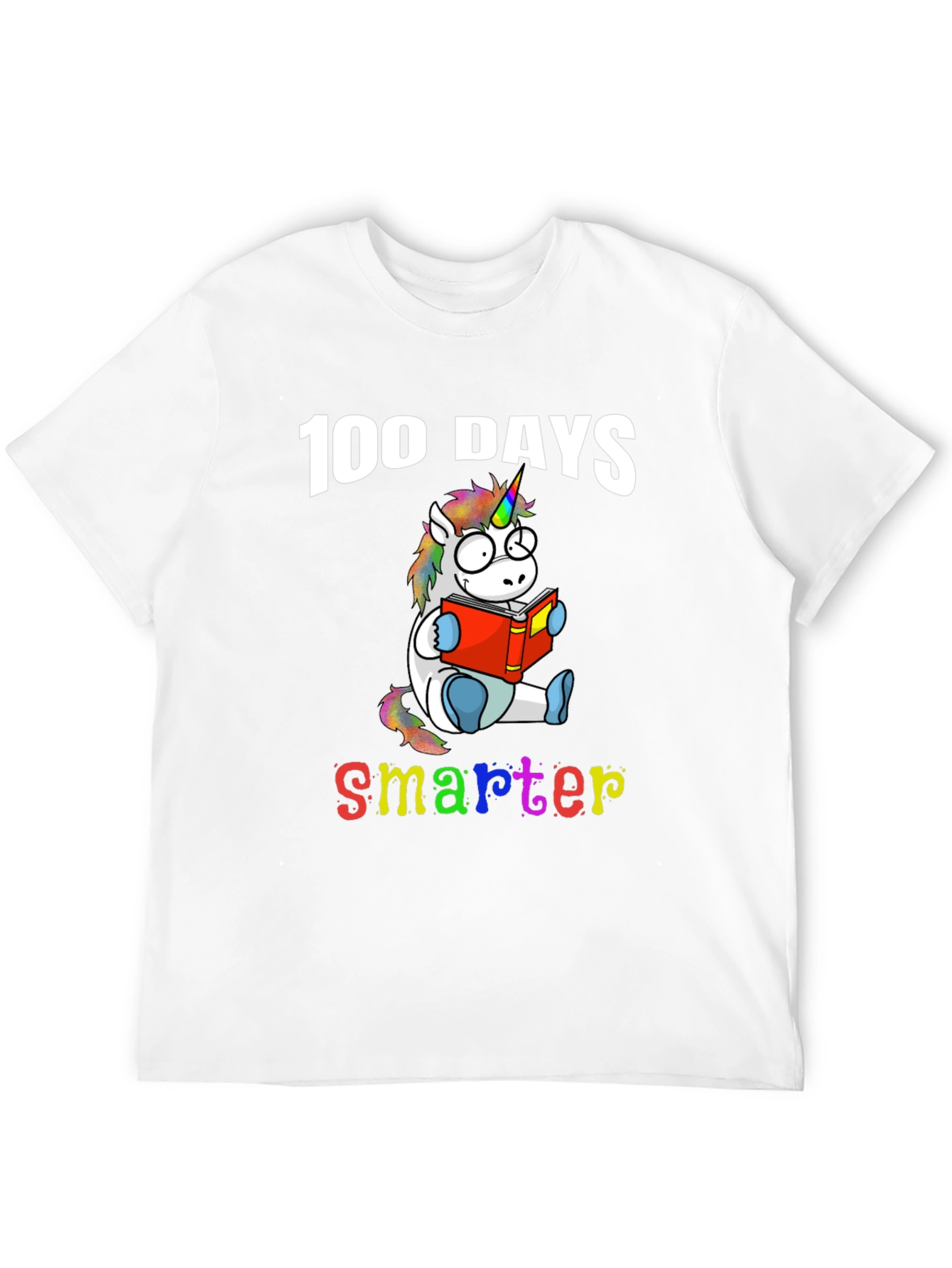 100 Days Smarter Unicorn T-Shirt