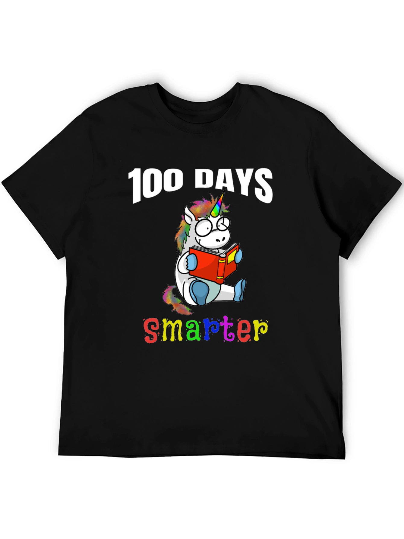 100 Days Smarter Unicorn T-Shirt