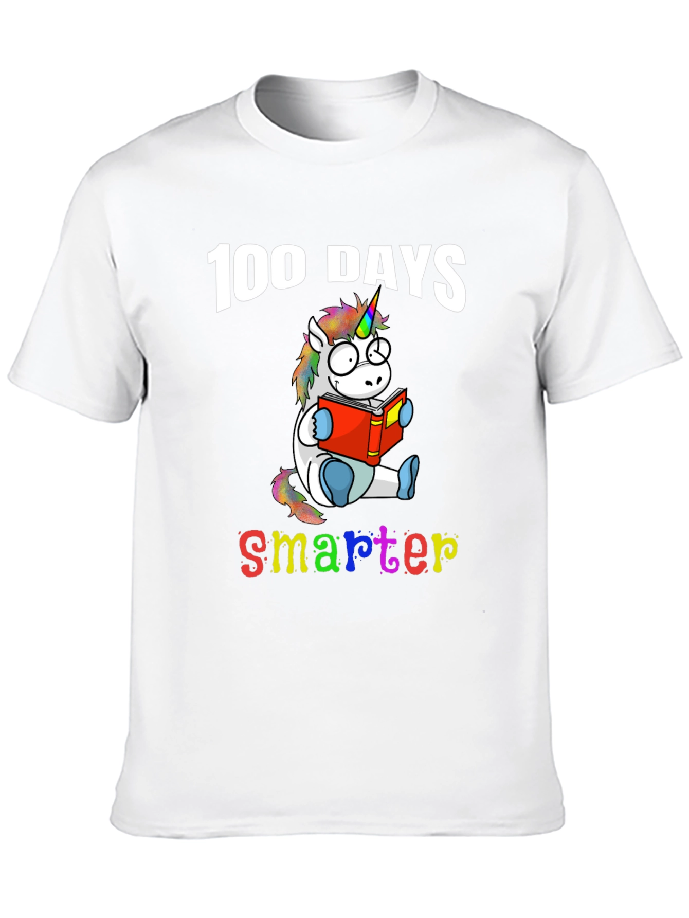 100 Days Smarter Unicorn T-Shirt