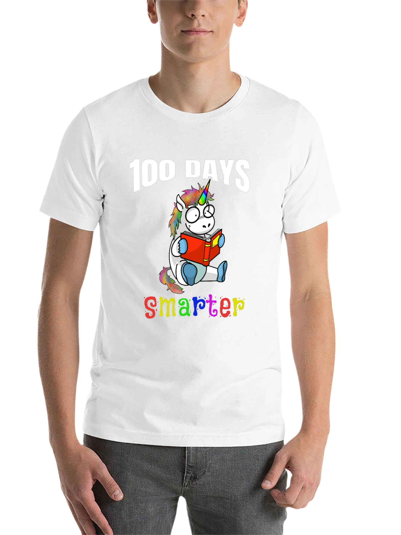 100 Days Smarter Unicorn T-Shirt