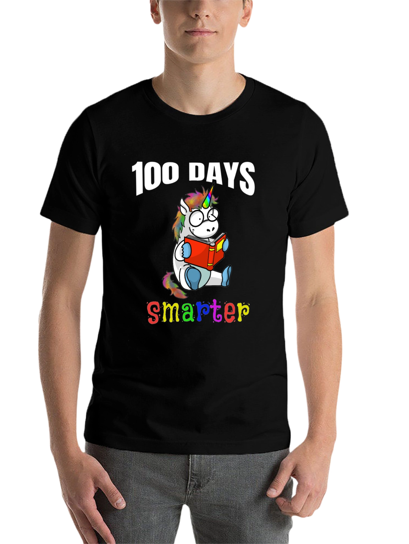 100 Days Smarter Unicorn T-Shirt