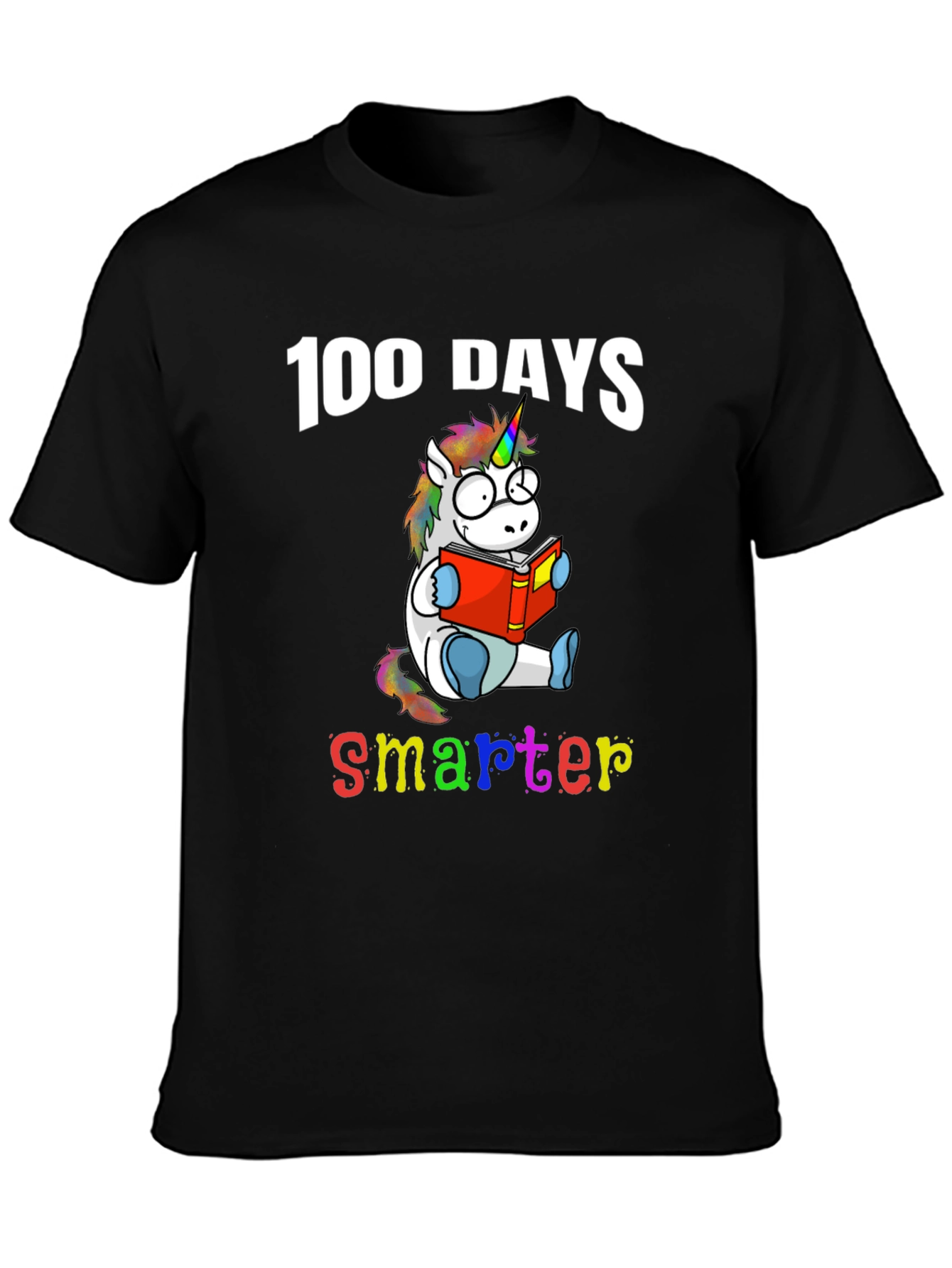100 Days Smarter Unicorn T-Shirt