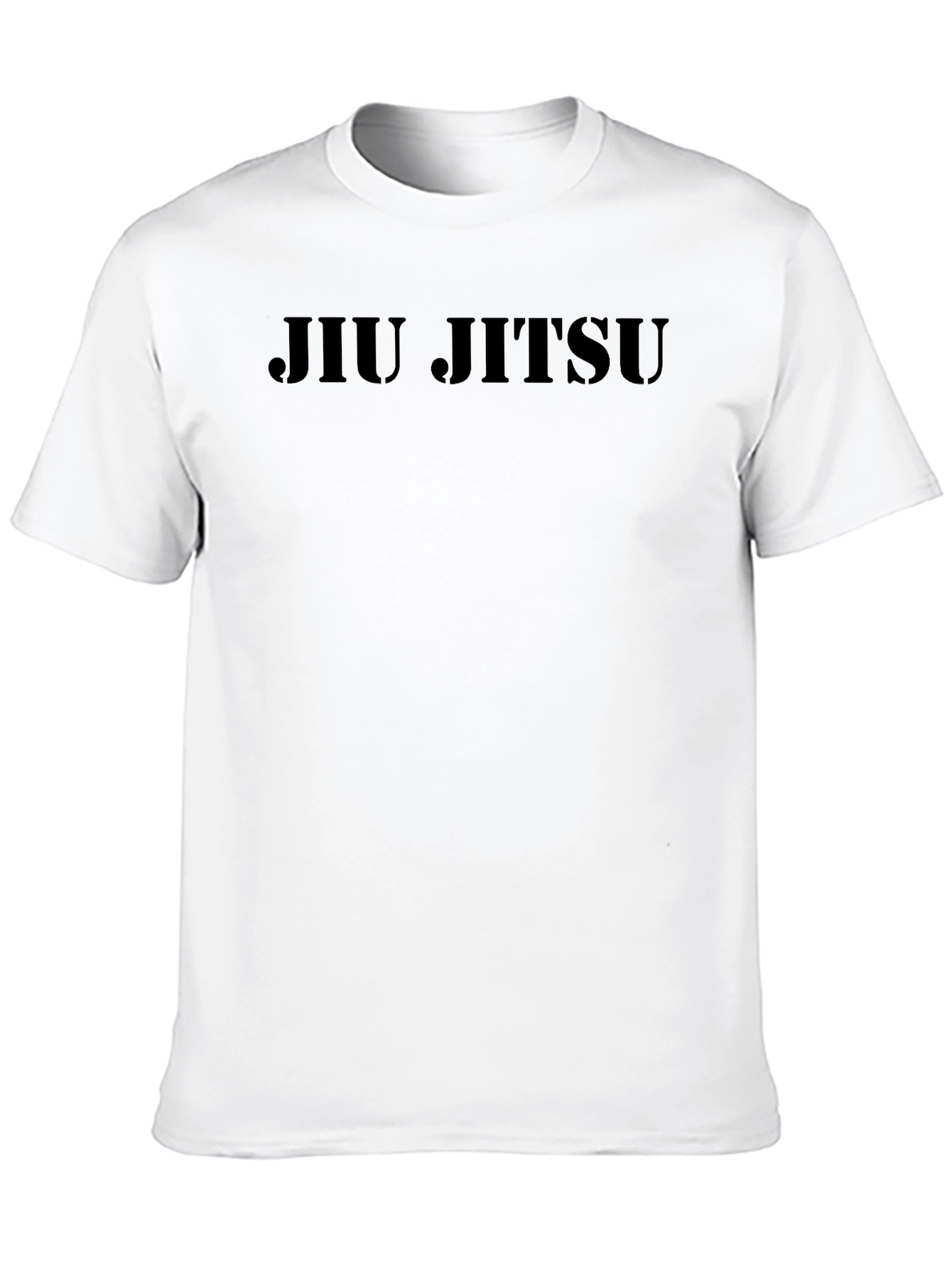 Jiu Jitsu T-Shirt - Black Cotton Tee