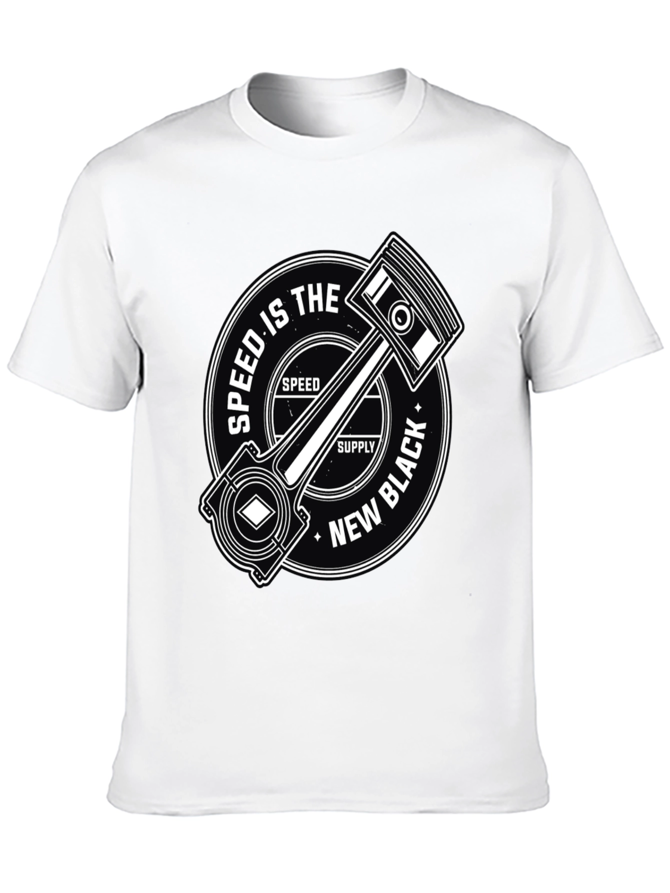 Speed Is The New Black Graphic T-Shirt