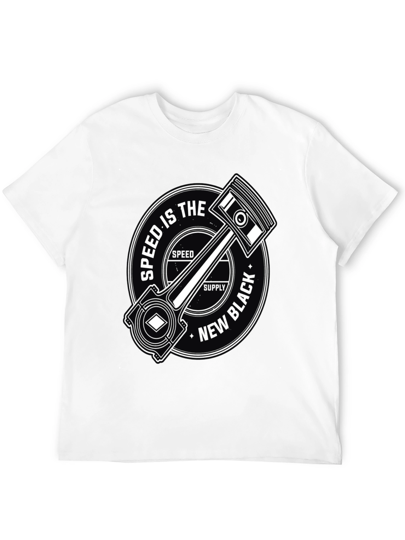 Speed Is The New Black Graphic T-Shirt