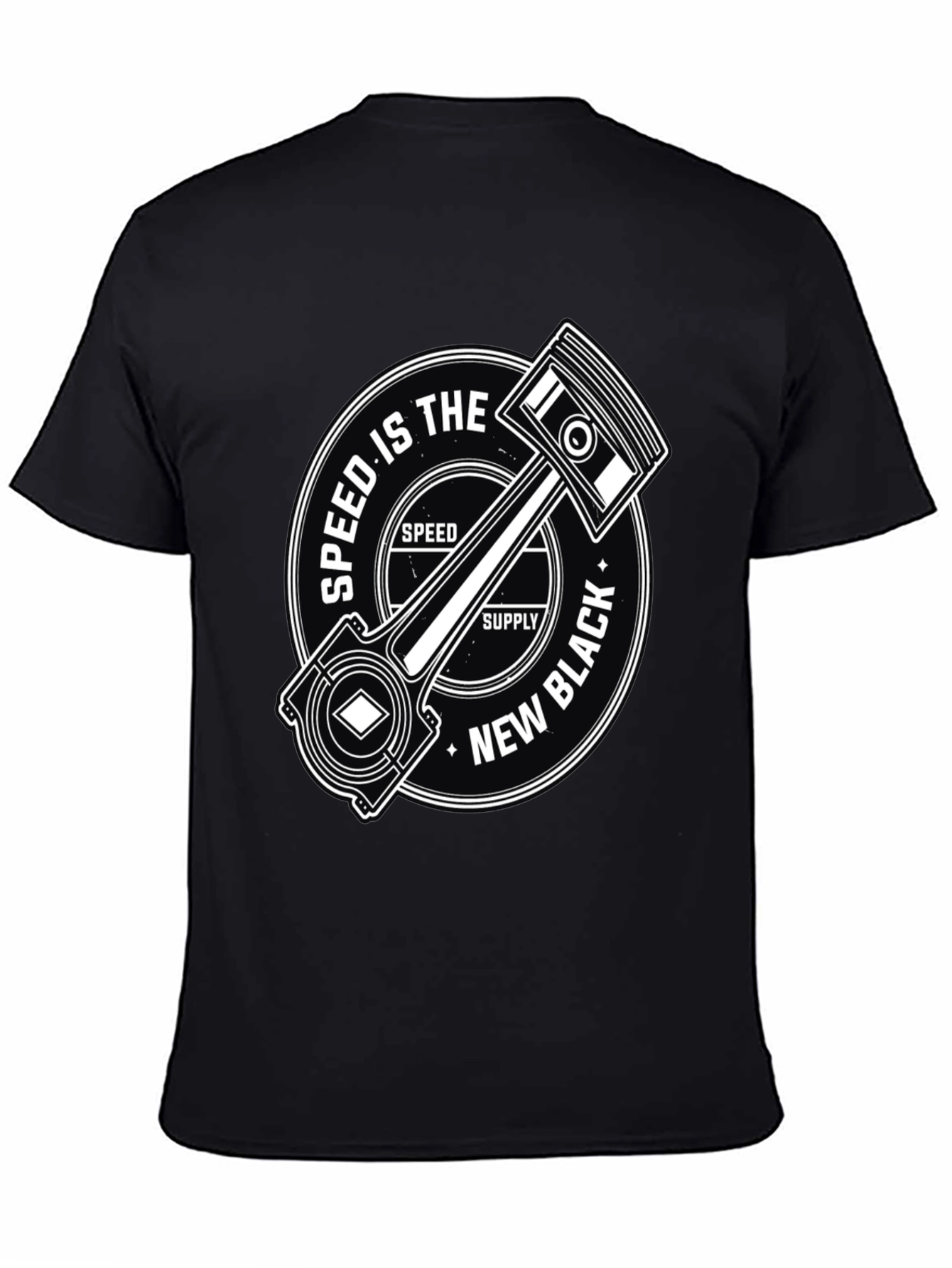 Speed Is The New Black Graphic T-Shirt
