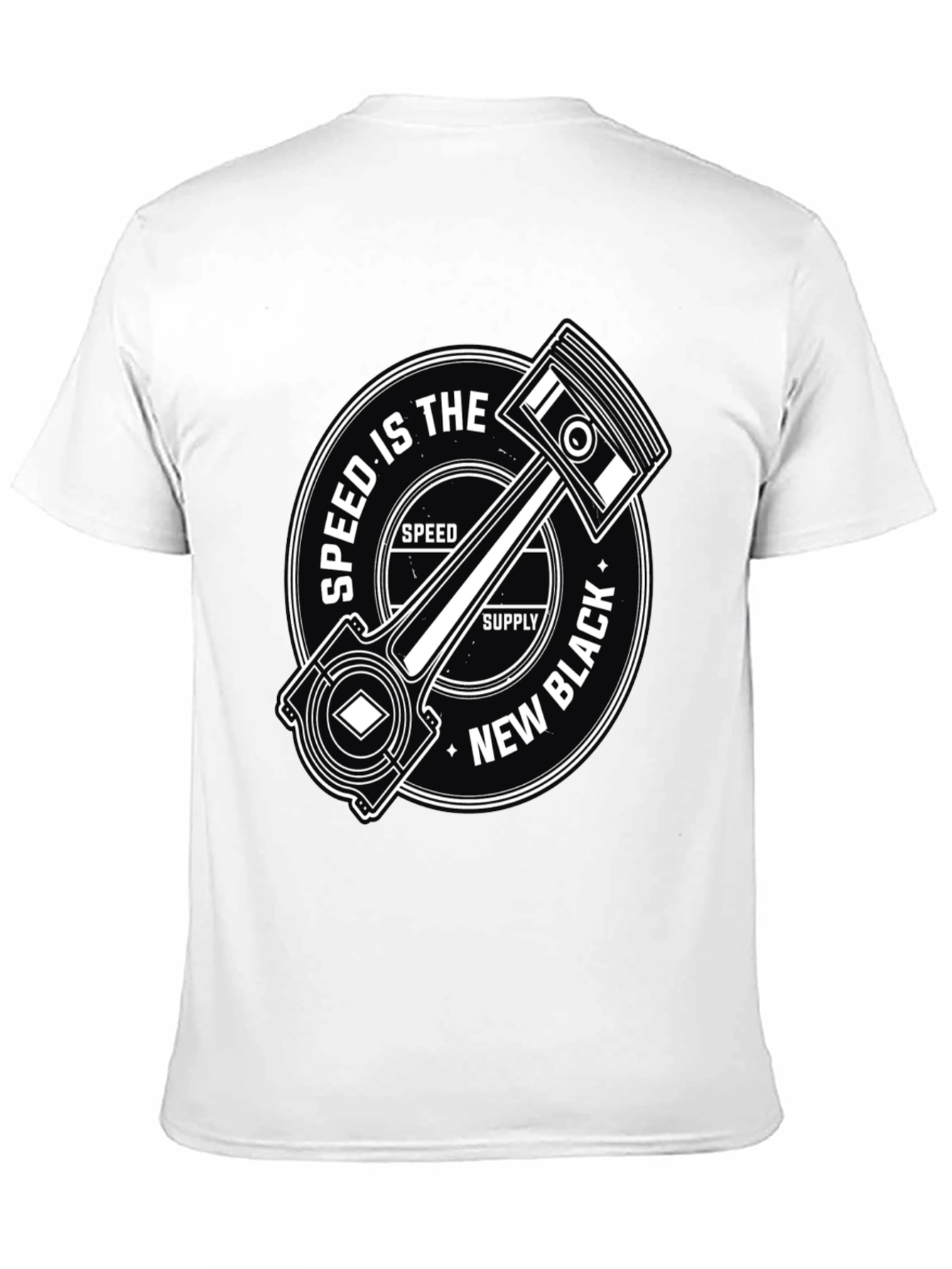 Speed Is The New Black Graphic T-Shirt