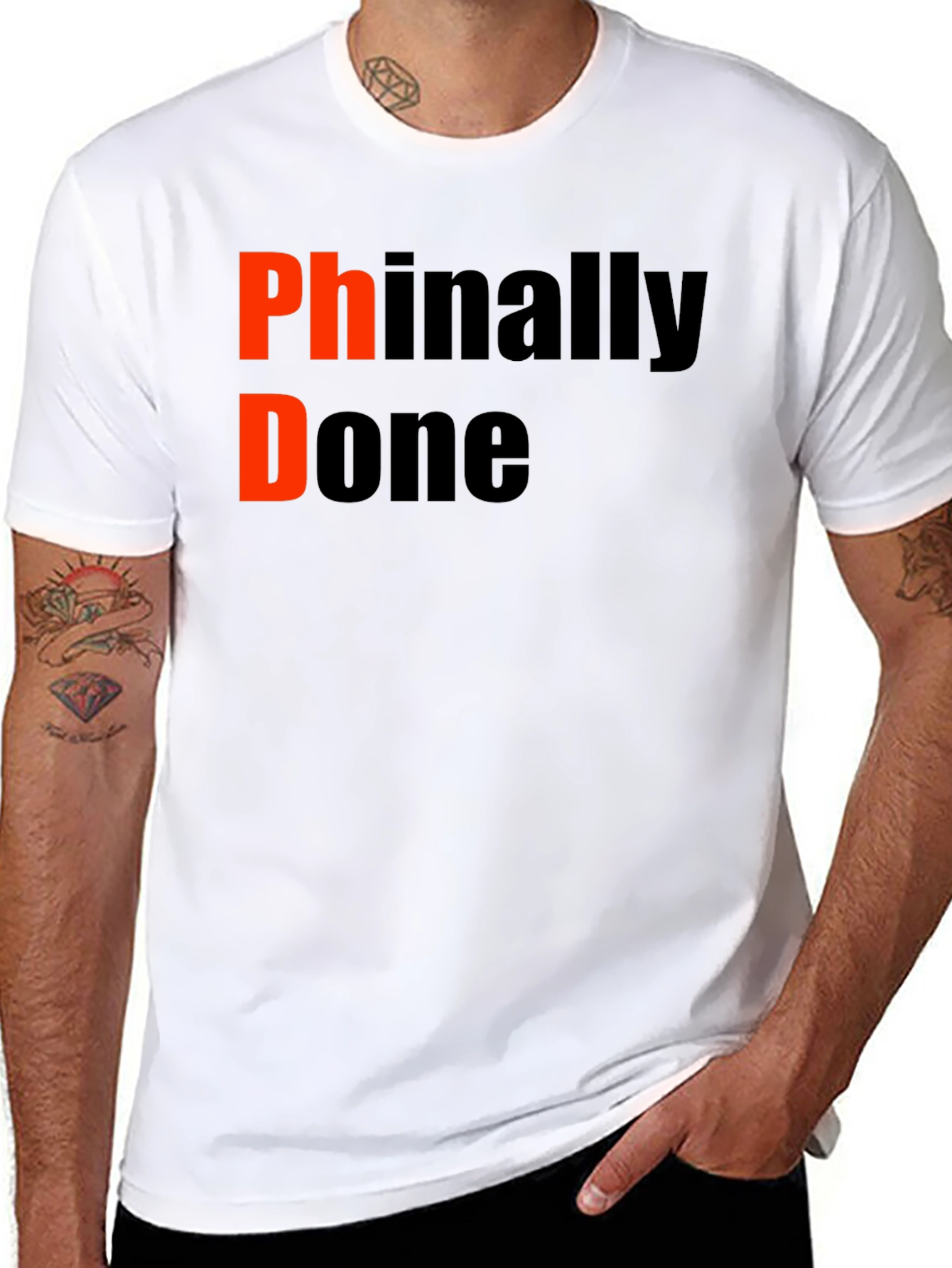 PhD Finally Done Graduation T-Shirt