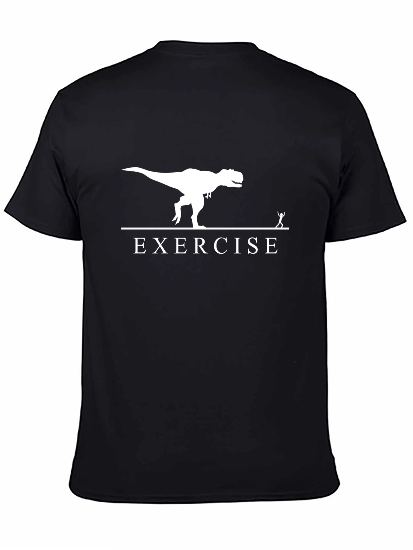Funny Exercise T-Rex Graphic Tee