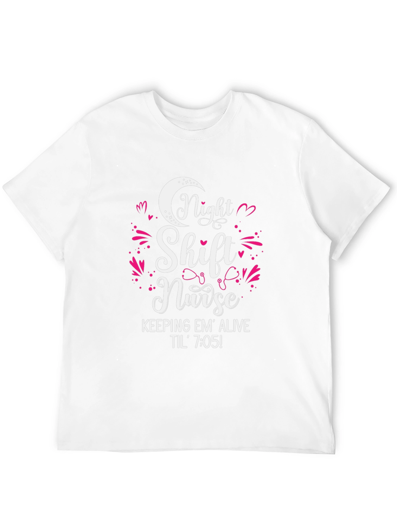 Night Shift Nurse Tee - Keeping Em Alive