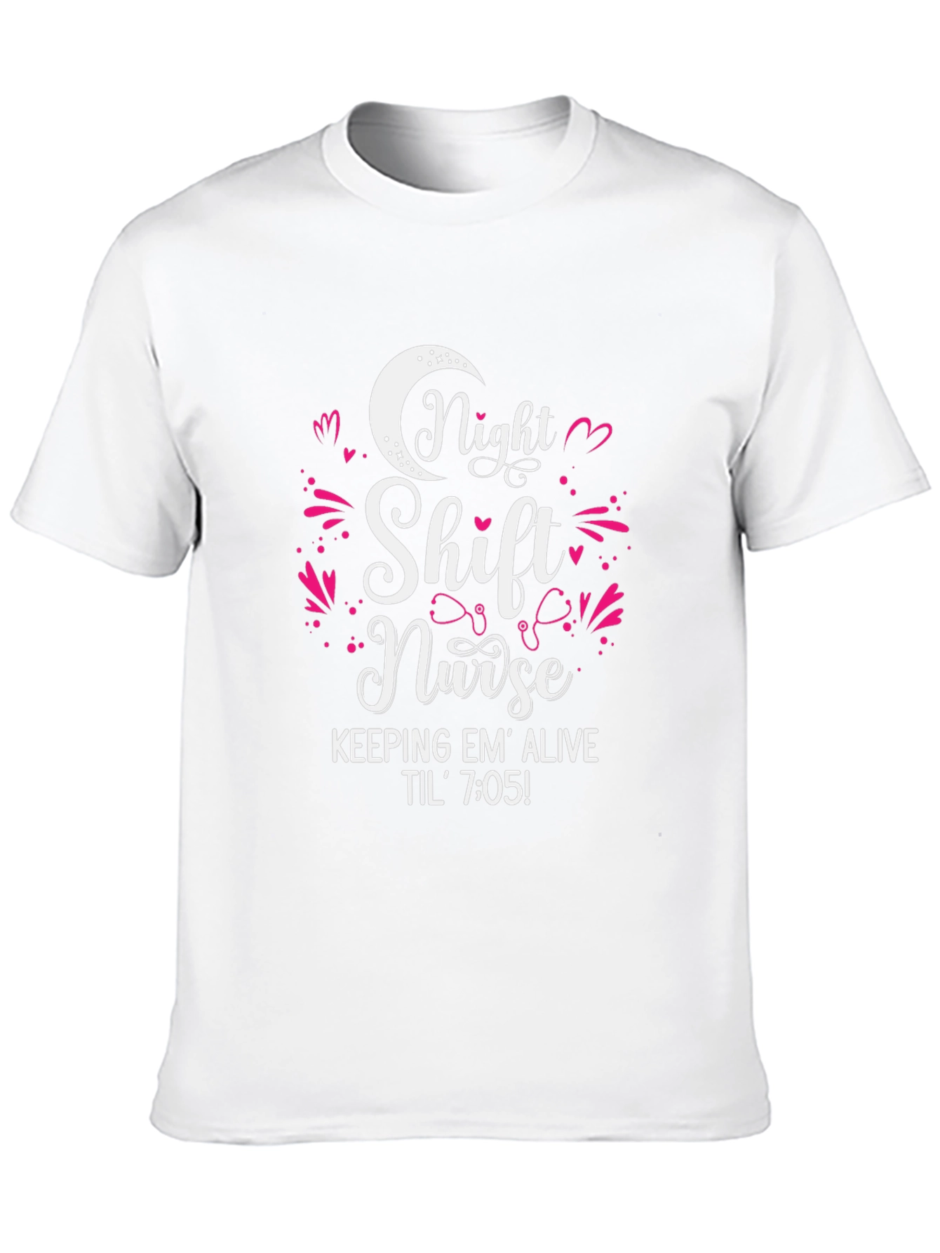 Night Shift Nurse Tee - Keeping Em Alive