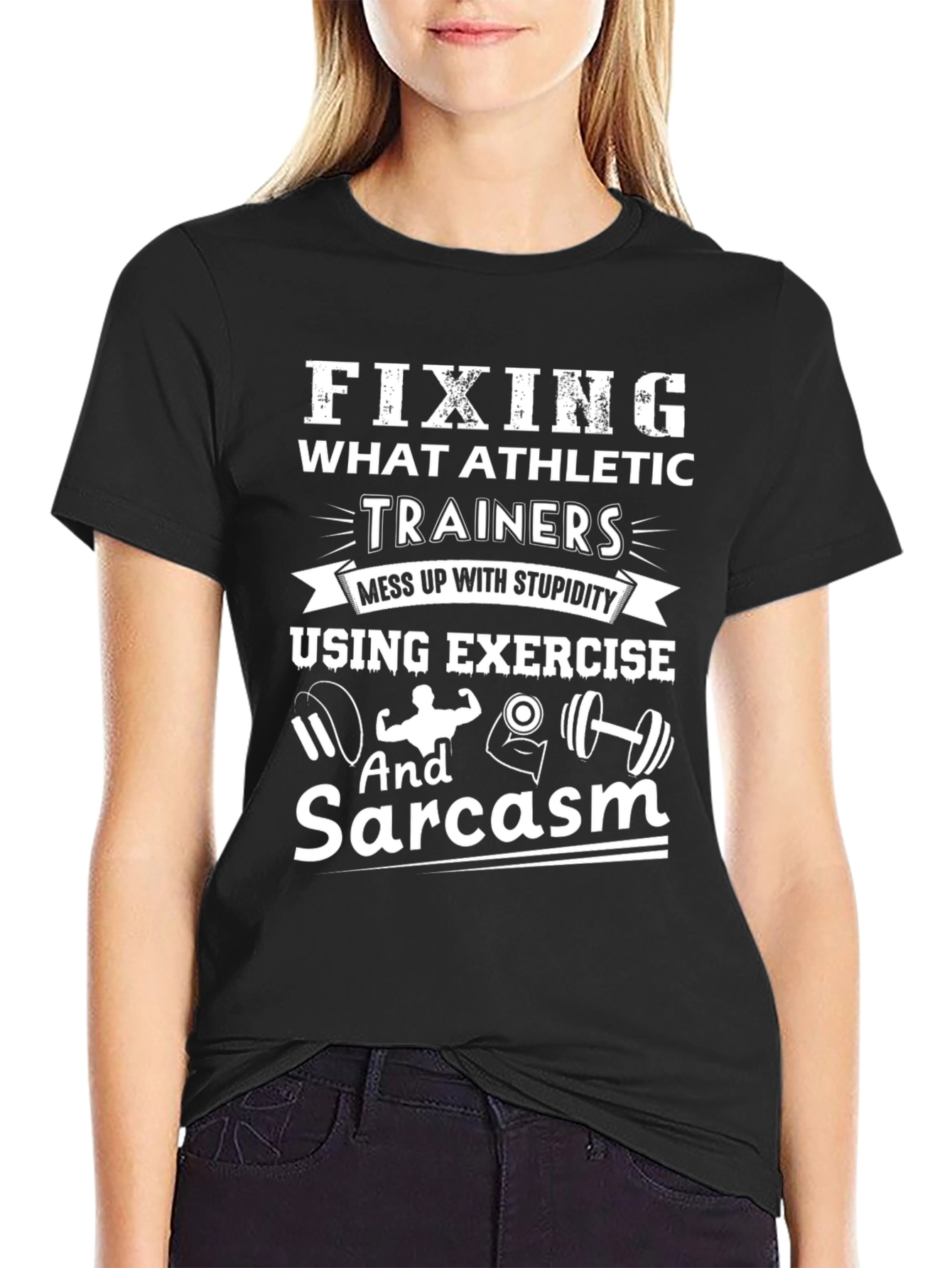 Funny Fixing Athletic Trainers Graphic T-Shirt