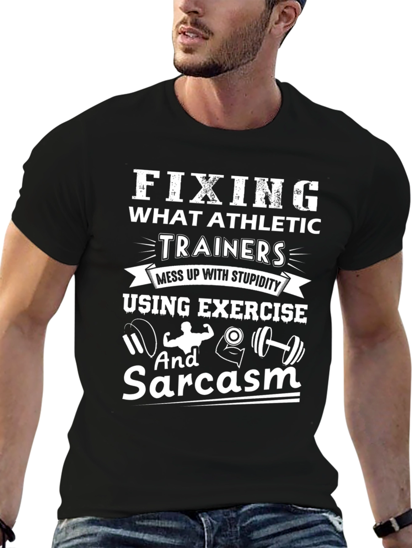 Funny Fixing Athletic Trainers Graphic T-Shirt