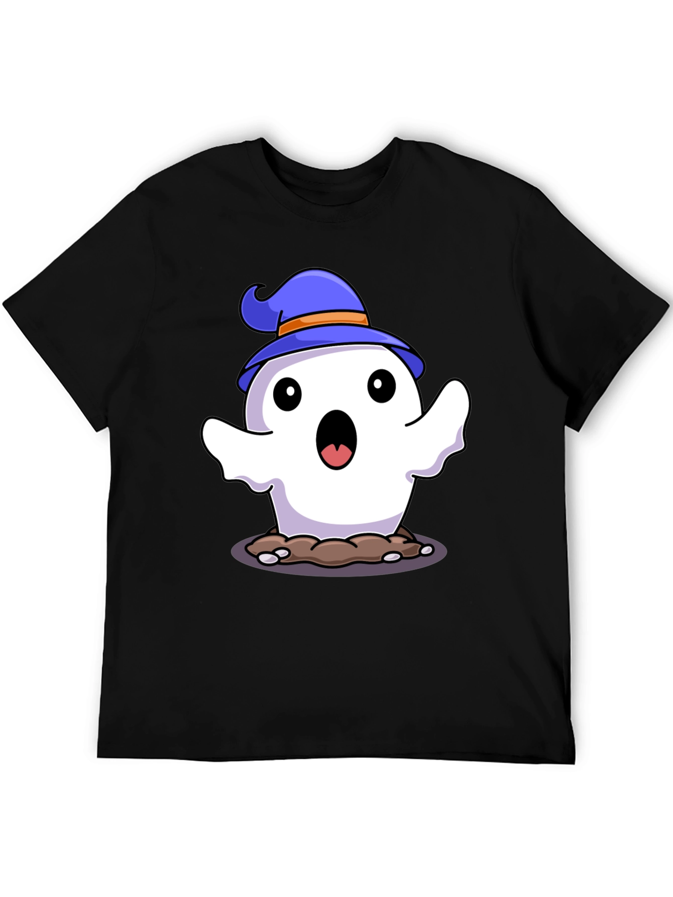 Halloween Ghost T-Shirt - Spooky Cute!