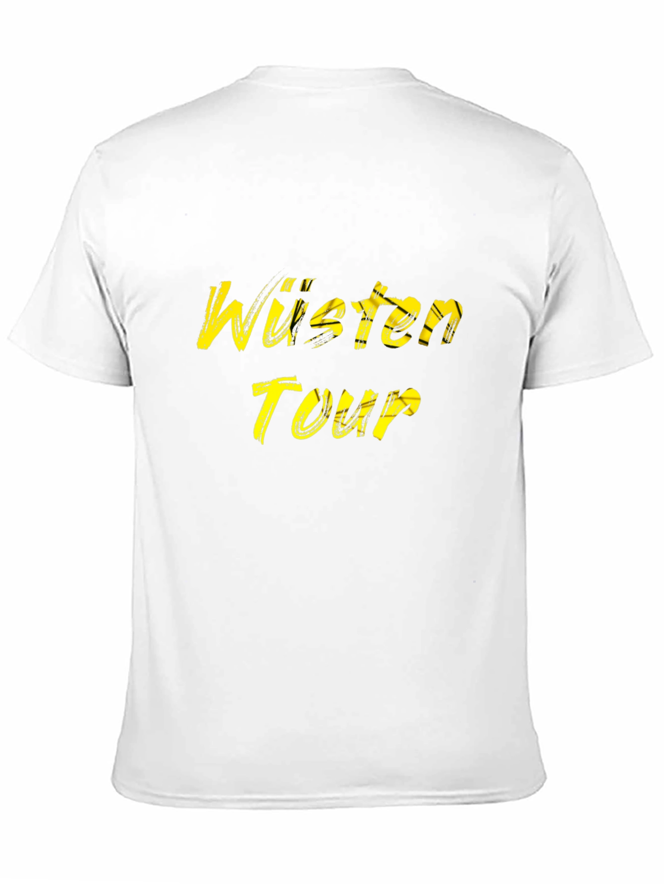 Wüsten Tour Graphic Tee - Stylish Black T-Shirt