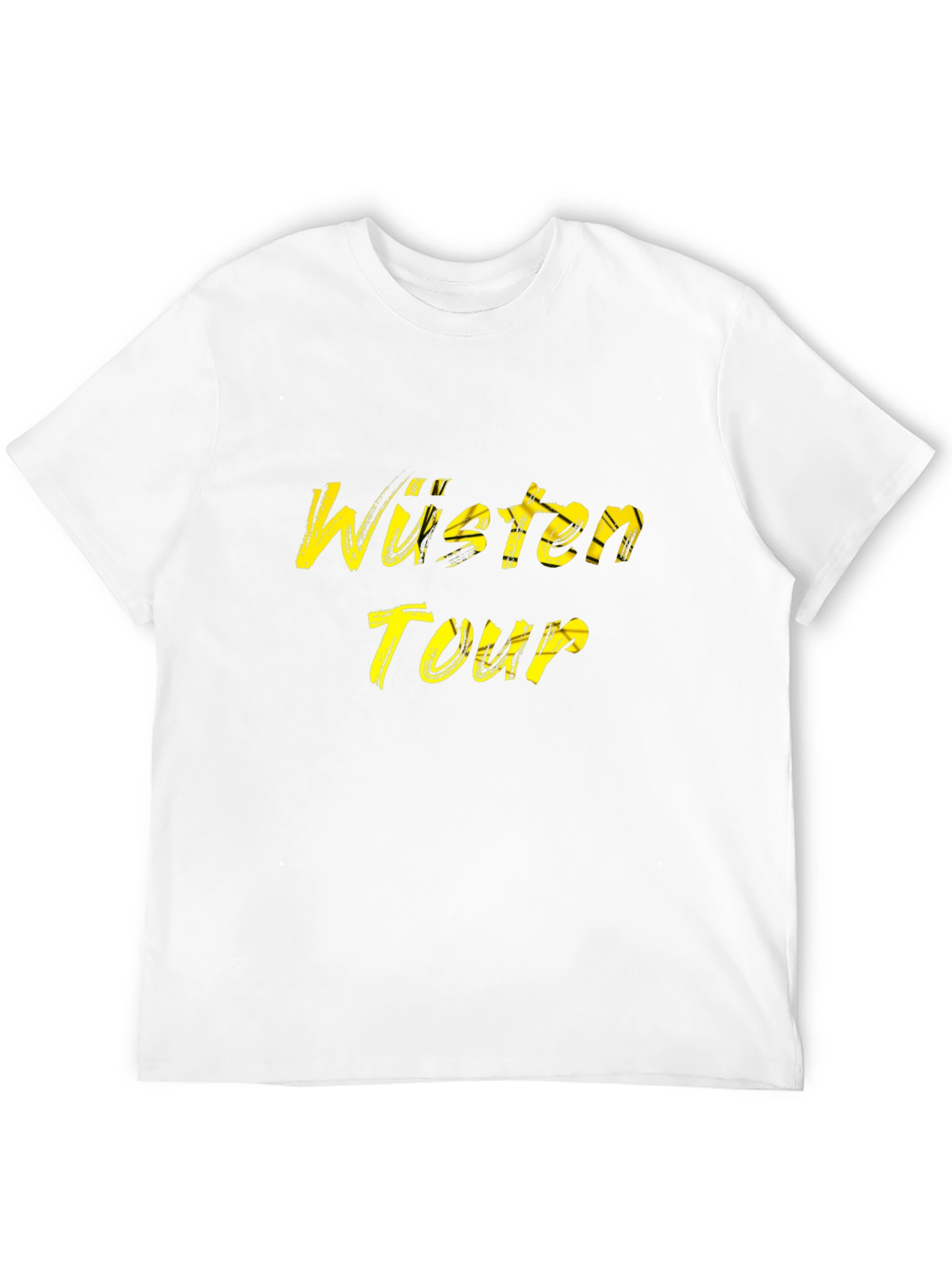 Wüsten Tour Graphic Tee - Stylish Black T-Shirt