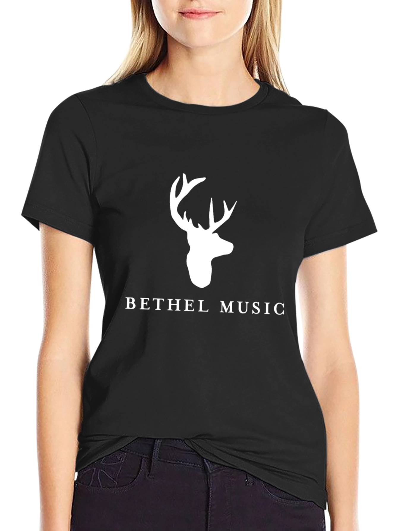 Bethel Music Deer Logo Black T-Shirt