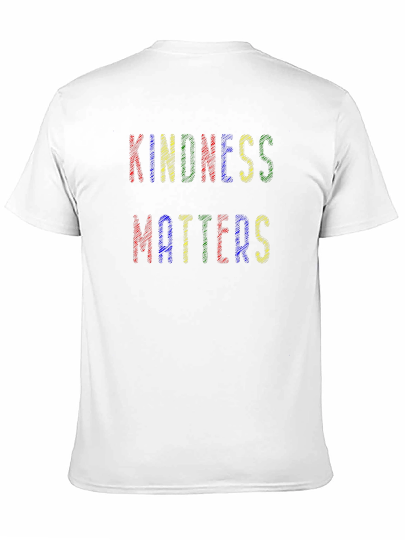 Kindness Matters Crew Neck Tee - Black
