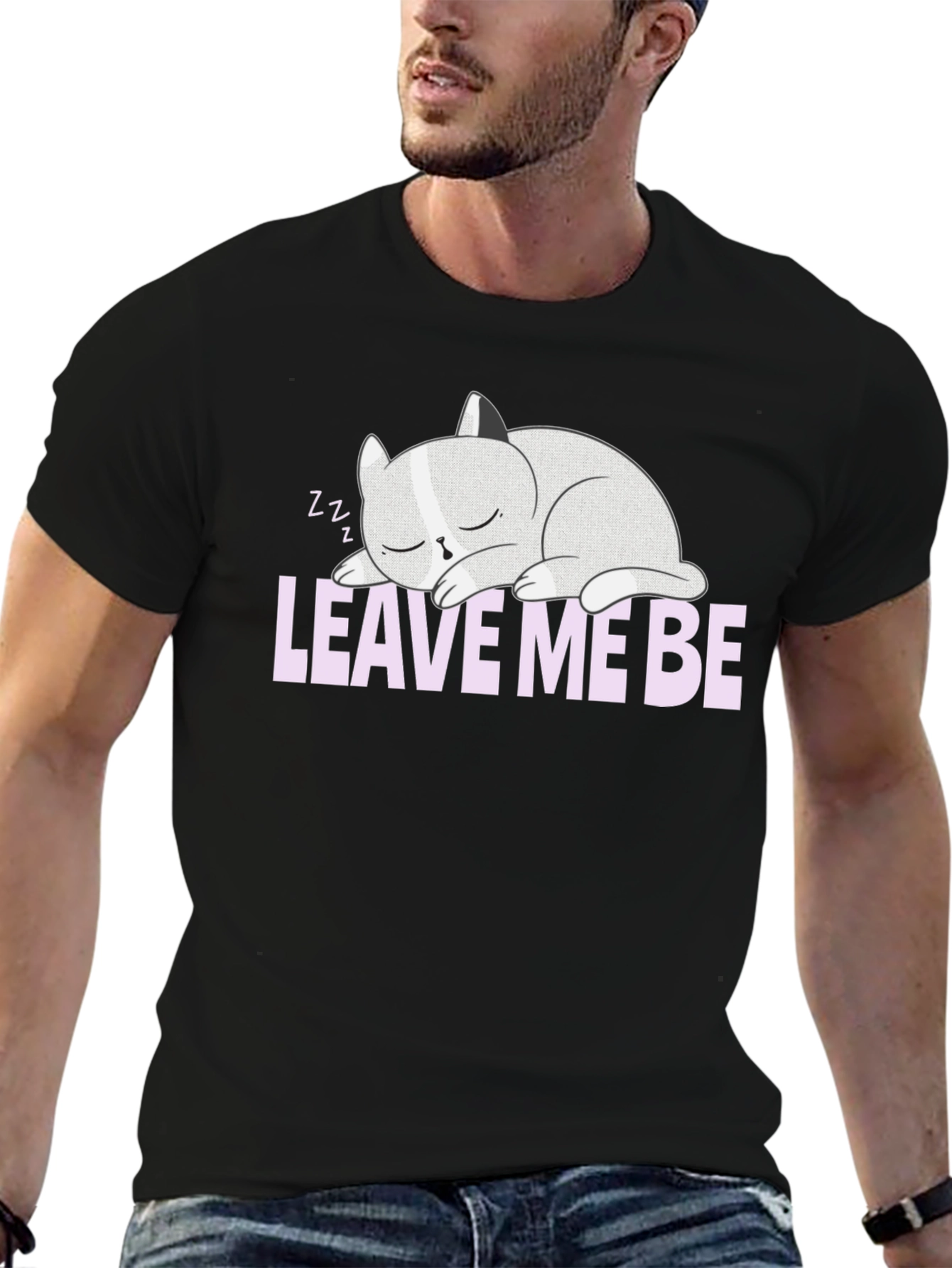 Leave Me Be Cat Nap T-Shirt