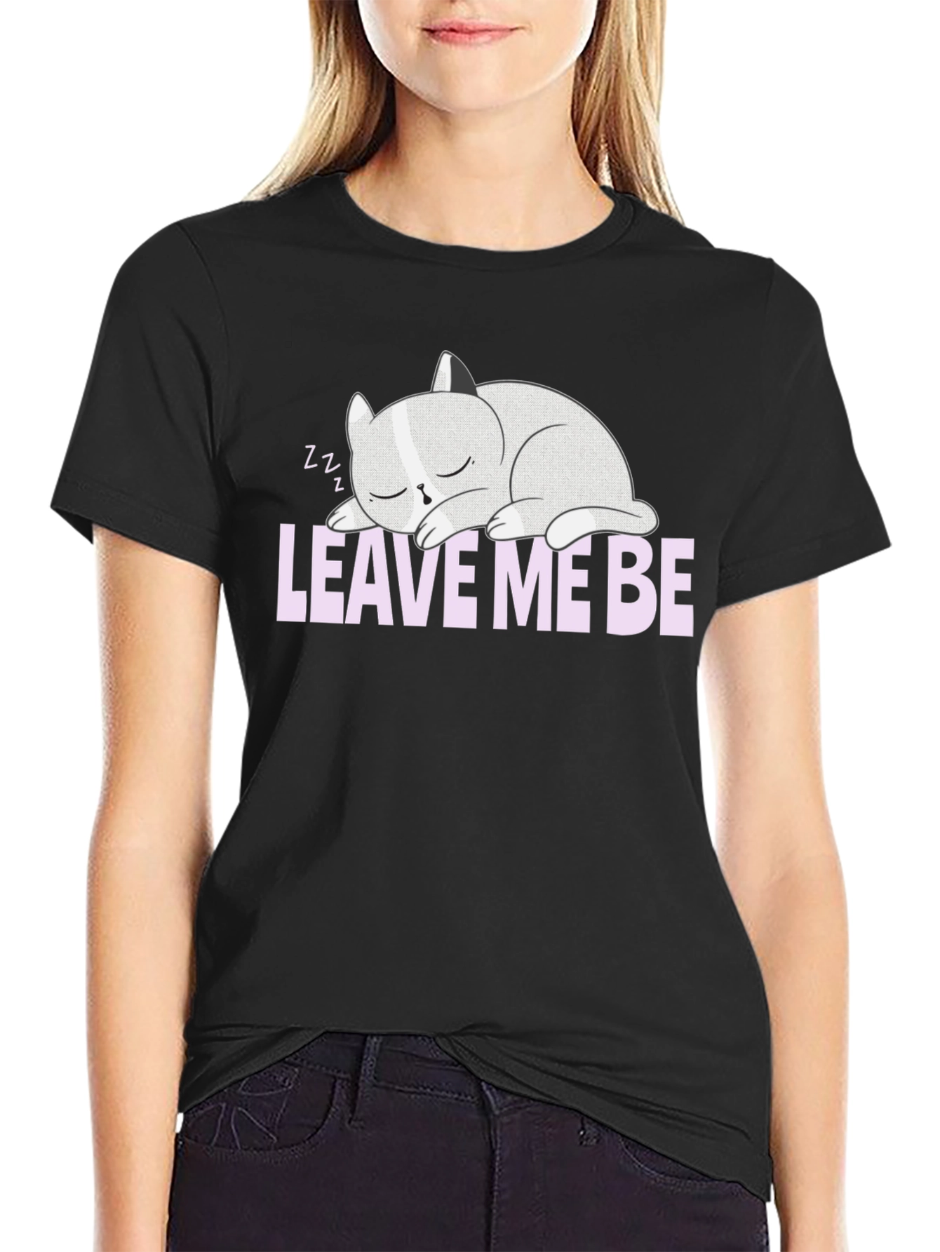 Leave Me Be Cat Nap T-Shirt