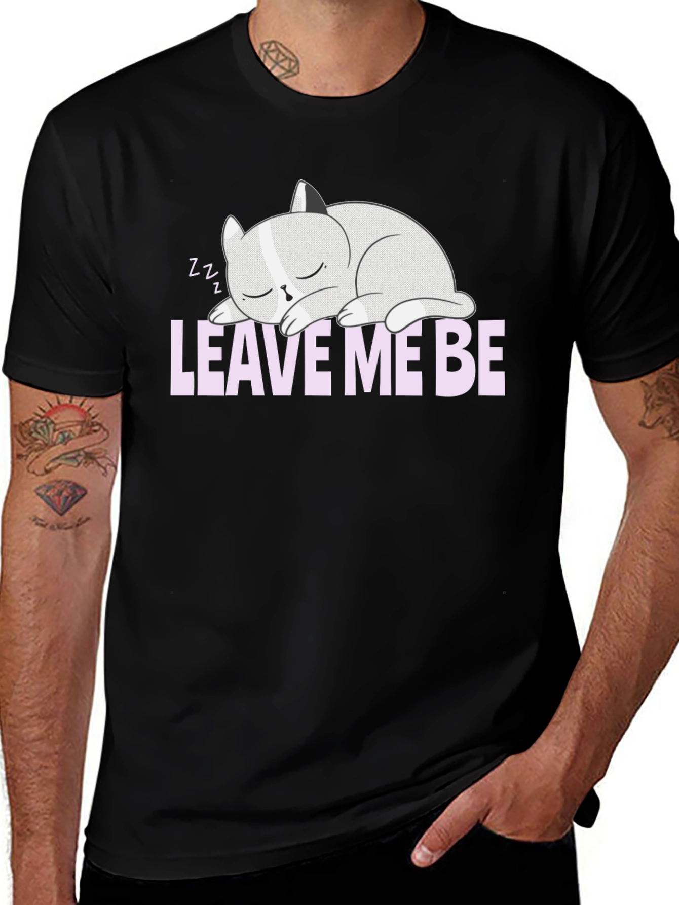 Leave Me Be Cat Nap T-Shirt