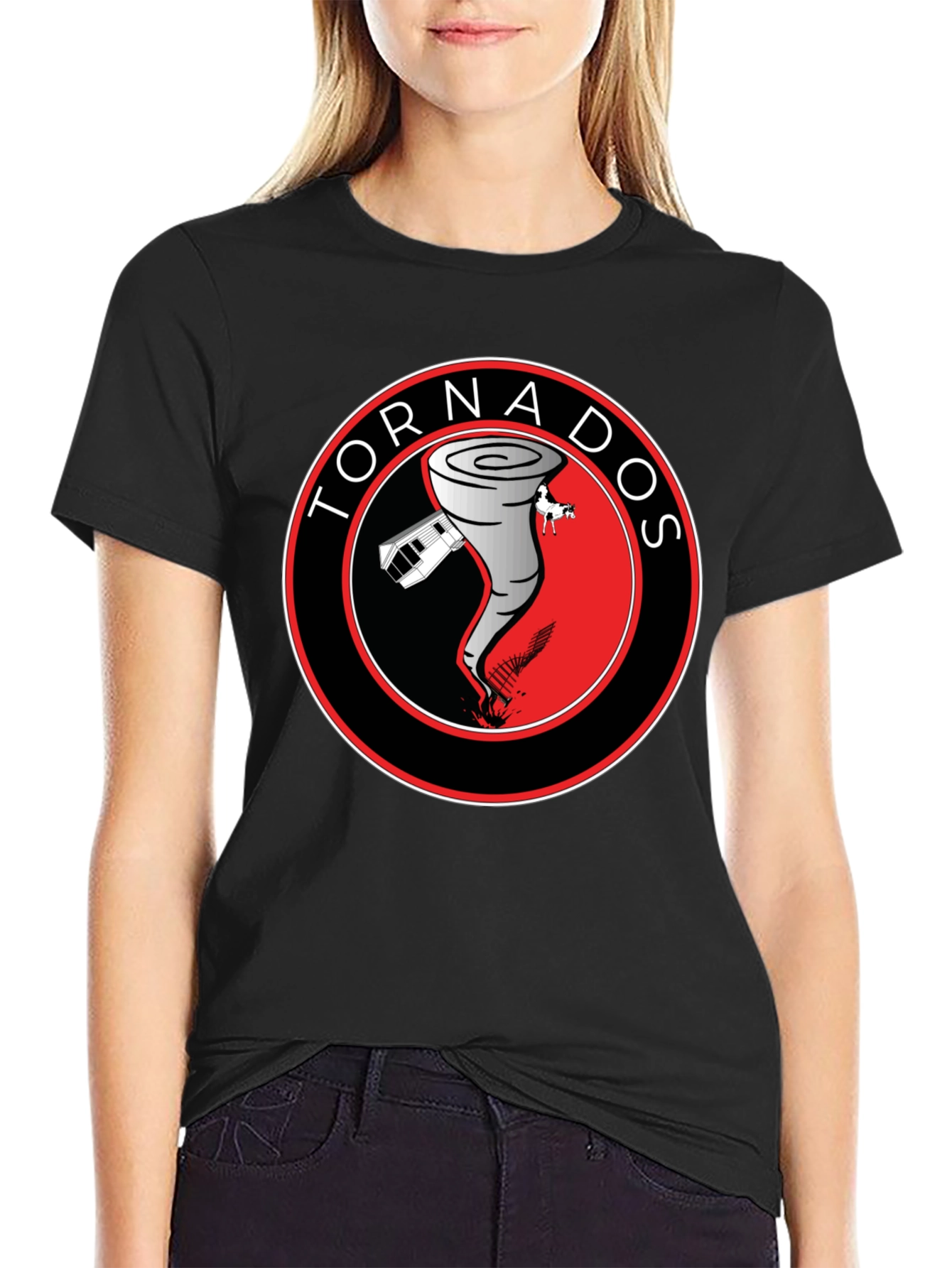 Tornadoes Graphic Tee - Black