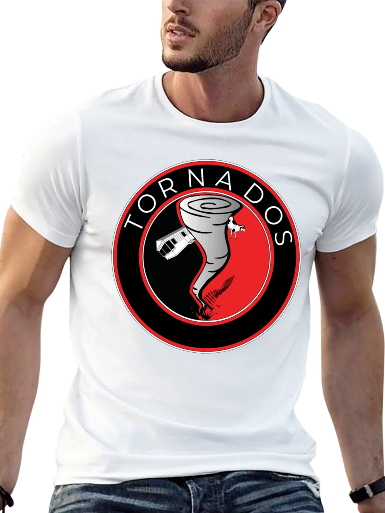 Tornadoes Graphic Tee - Black
