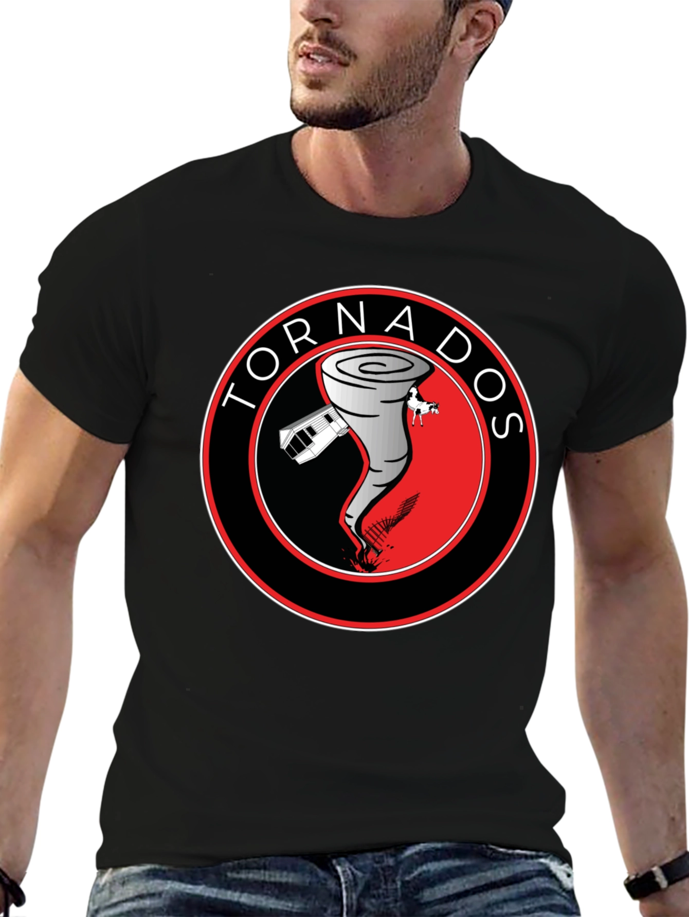 Tornadoes Graphic Tee - Black