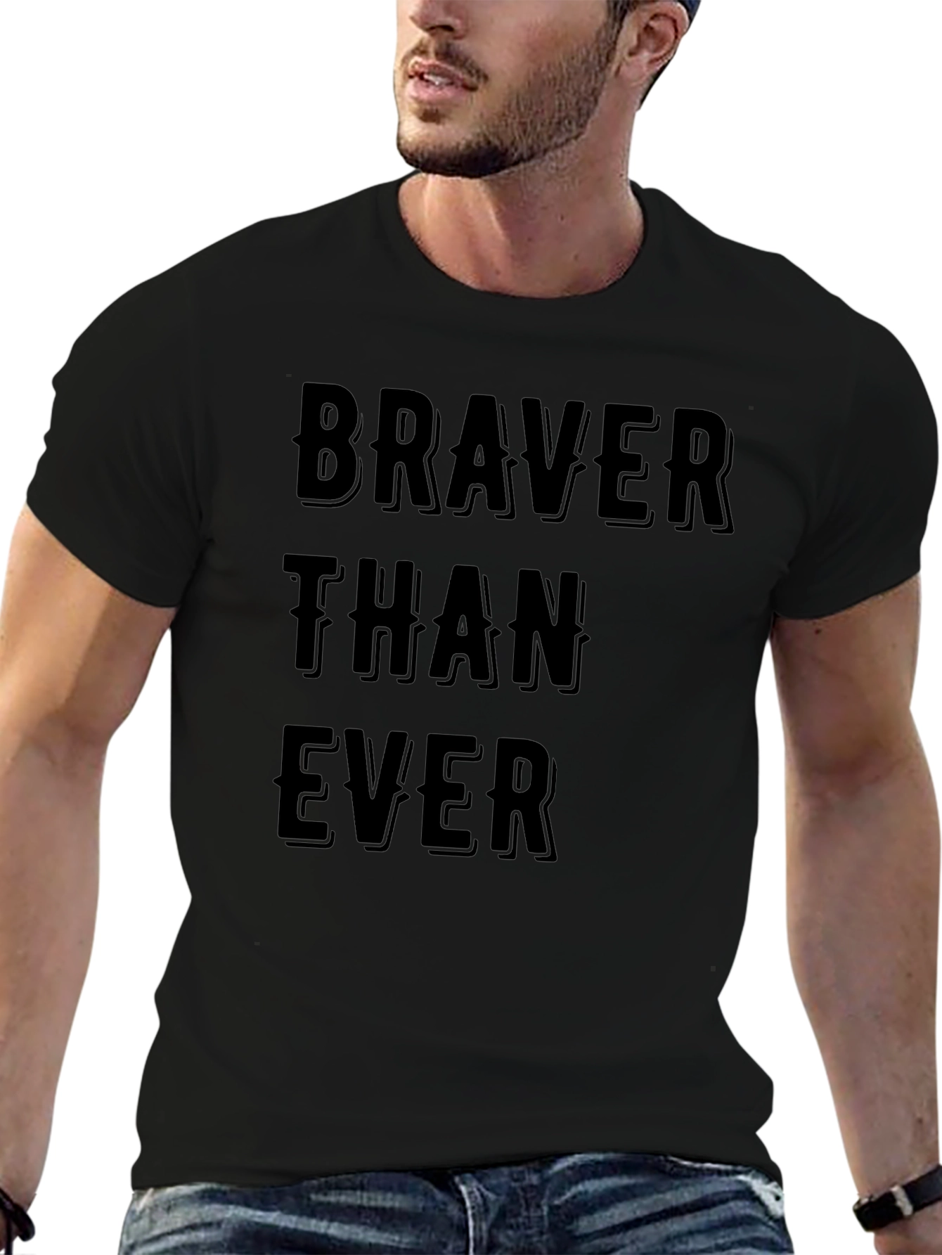 Braver Than Ever Graphic T-Shirt