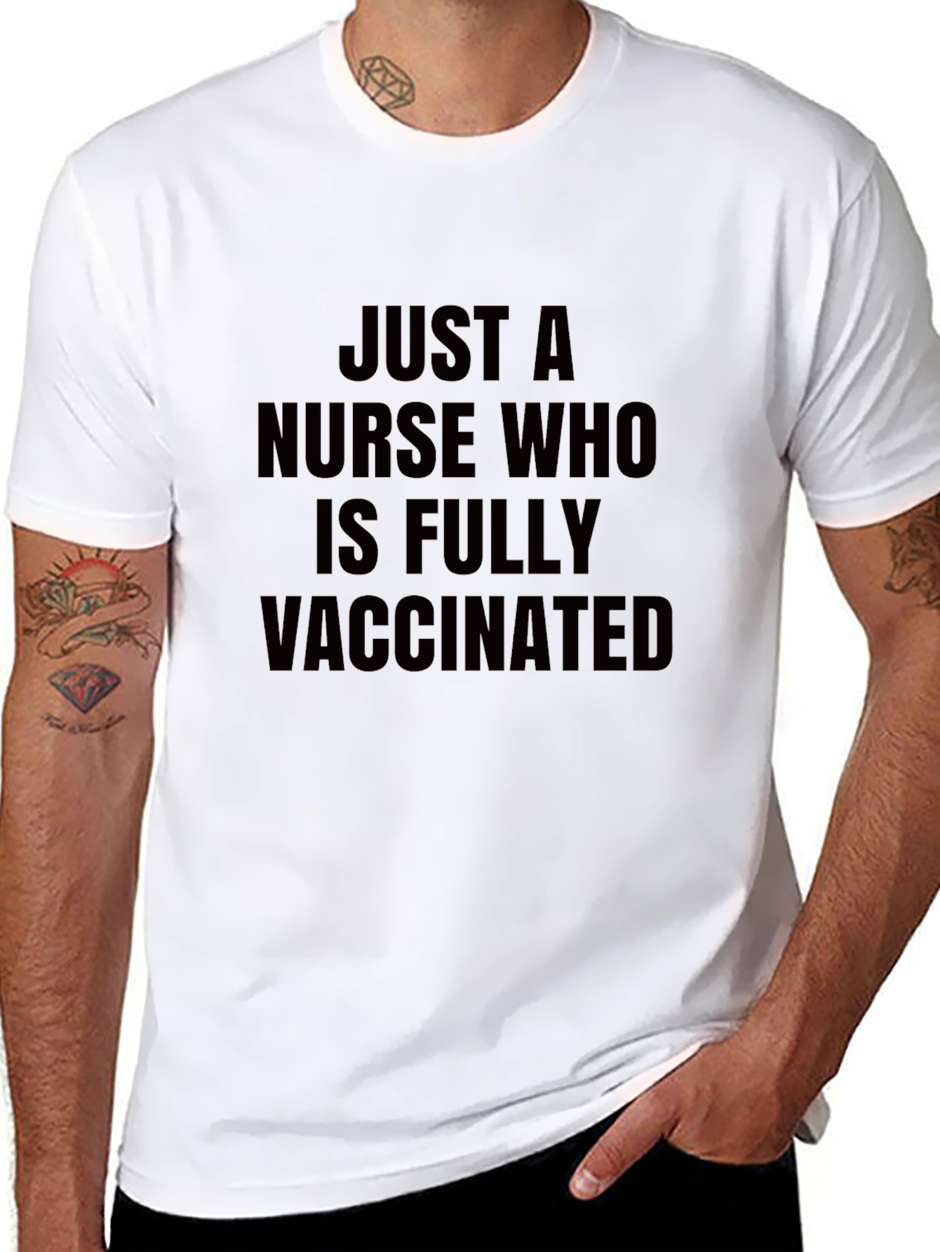 Fully Vaccinated Nurse T-Shirt