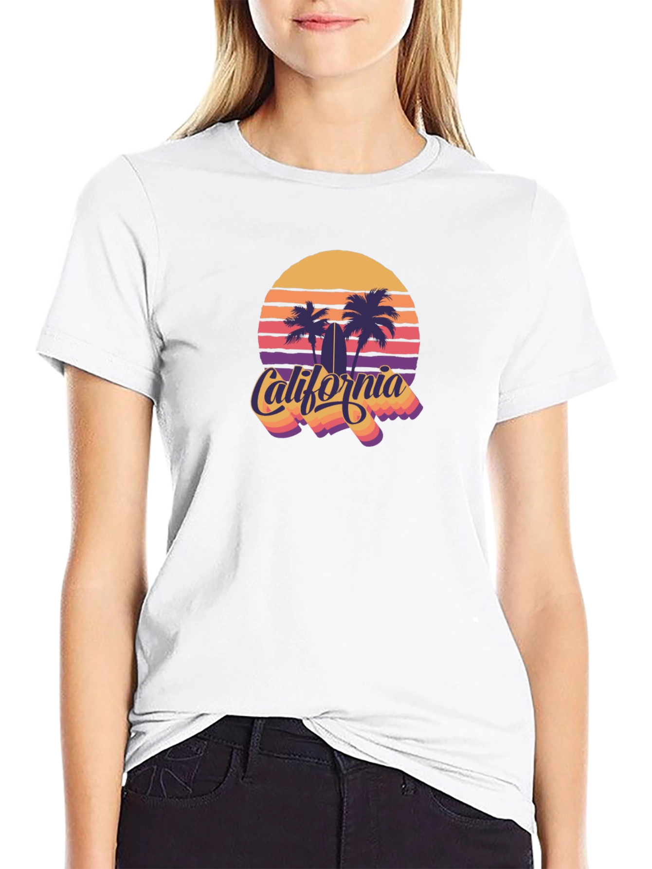 California Sunset Graphic Tee