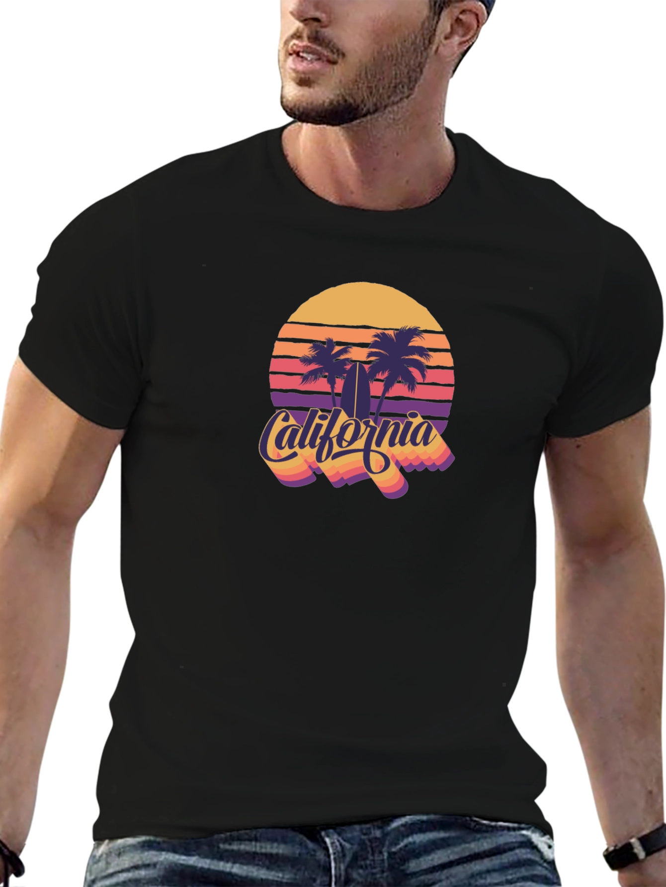 California Sunset Graphic Tee