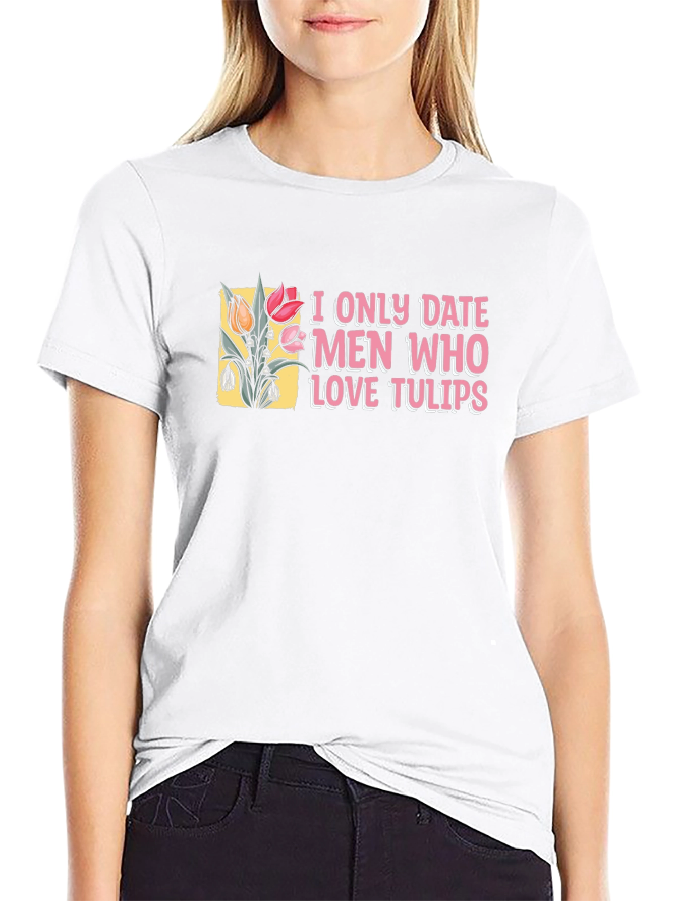 Tulip Lover Mens T-Shirt