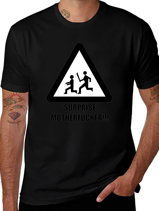 Surprise Offensive Humor Graphic Tee